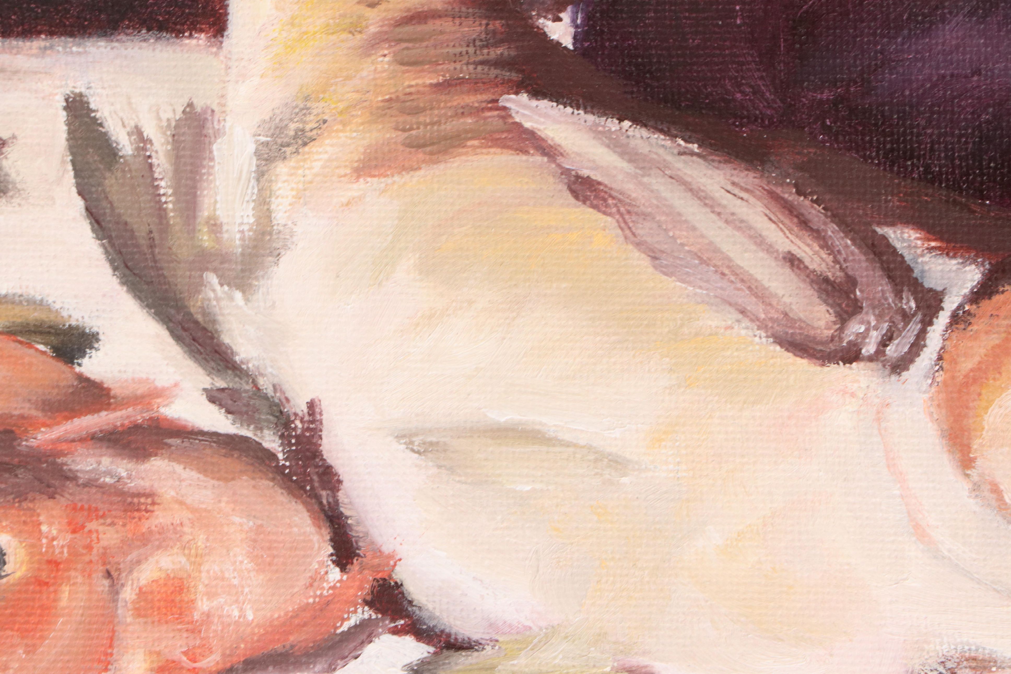 Ben Farrell Still Life Oil Painting After Édouard Manet "Fish (Still Life)"