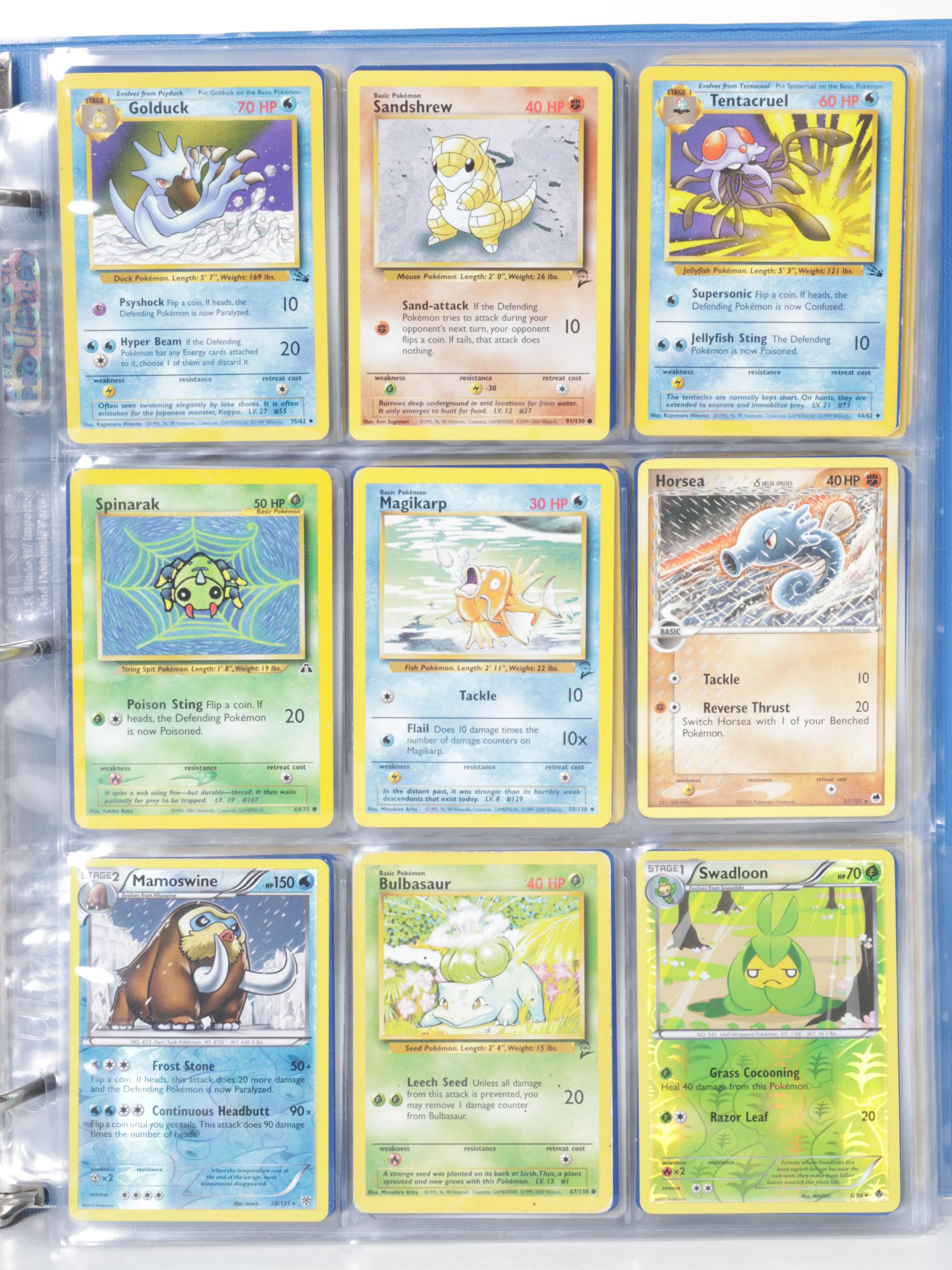 Pokémon Card Collection Featuring Team Rocket Set, Holos & More, 1995–2025