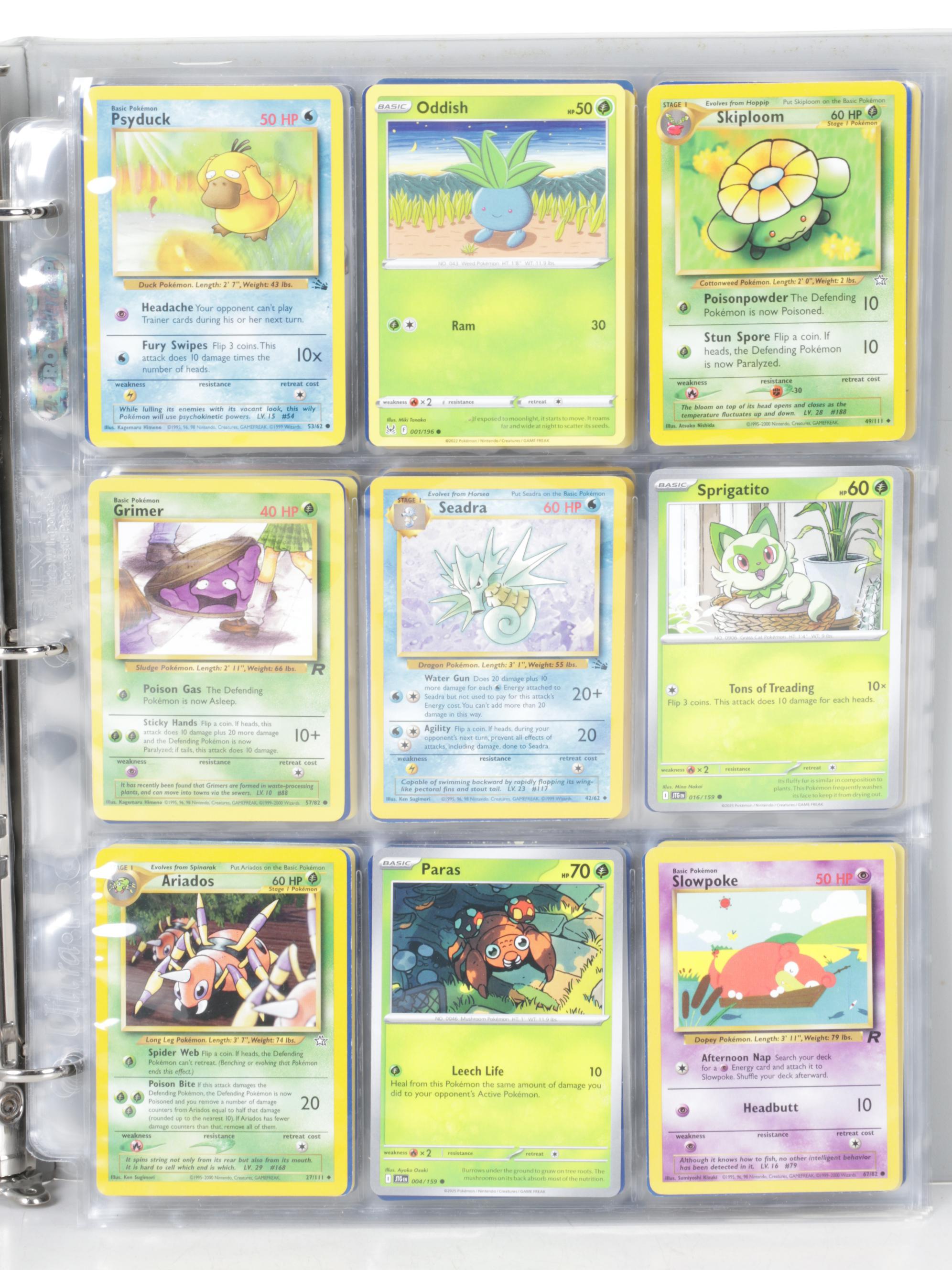 Pokémon Card Collection Featuring Jungle Set, Holos & More, 1995–2025