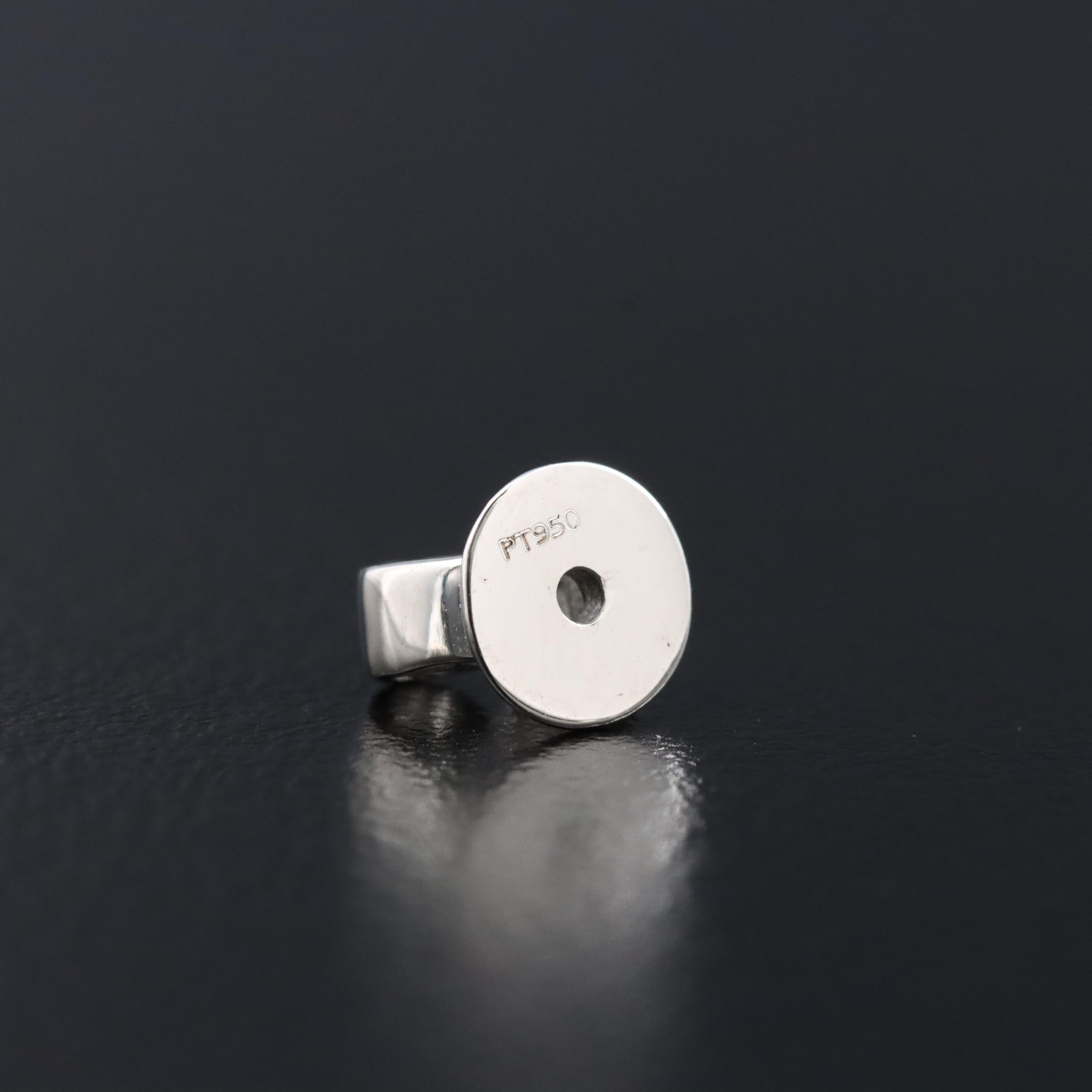 Platinum 2.31 CTW Lab Grown Diamond Stud Earrings with IGI Report