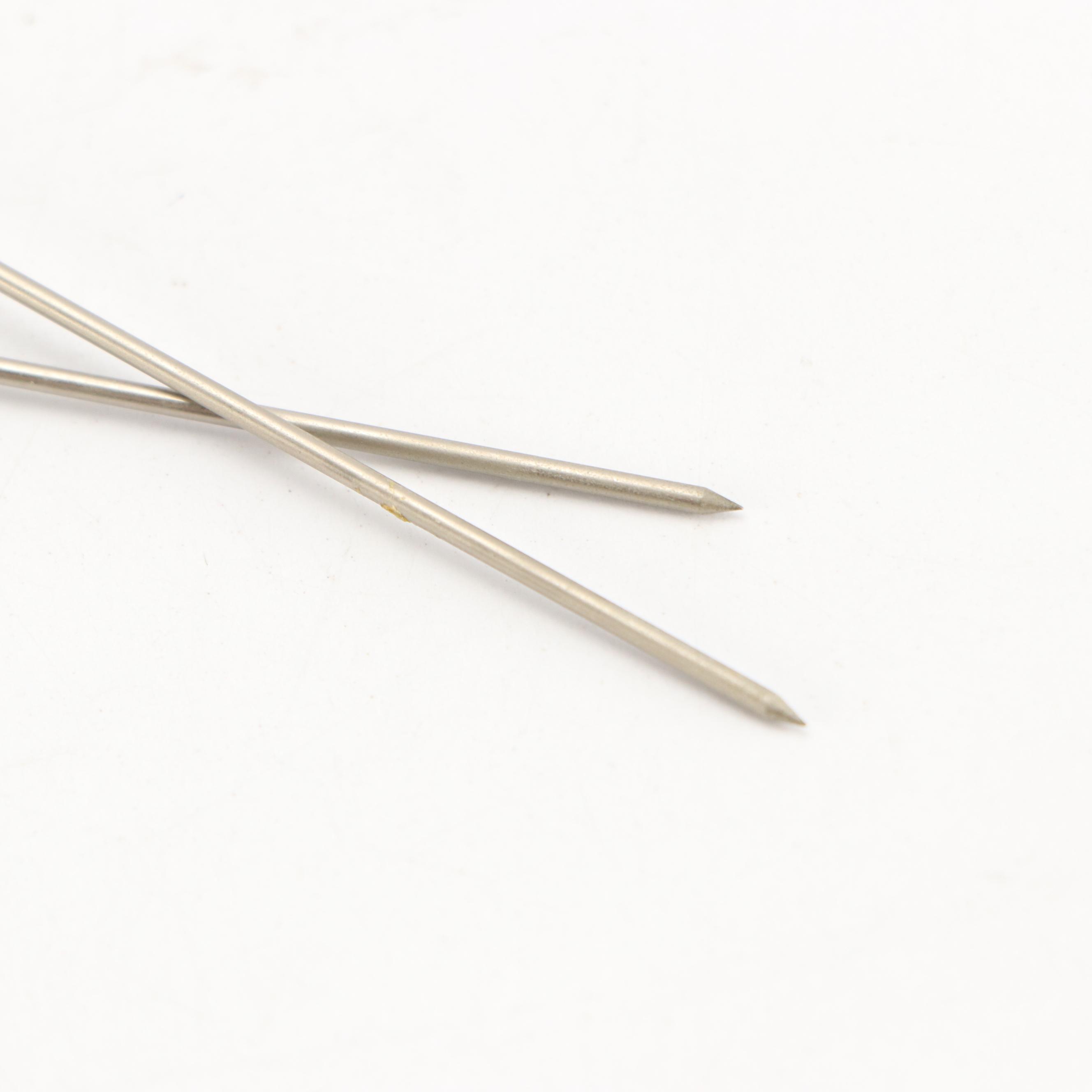 Edwardian Style Ceramic Hatpin Holder with Assortment of Pins, 20th Century