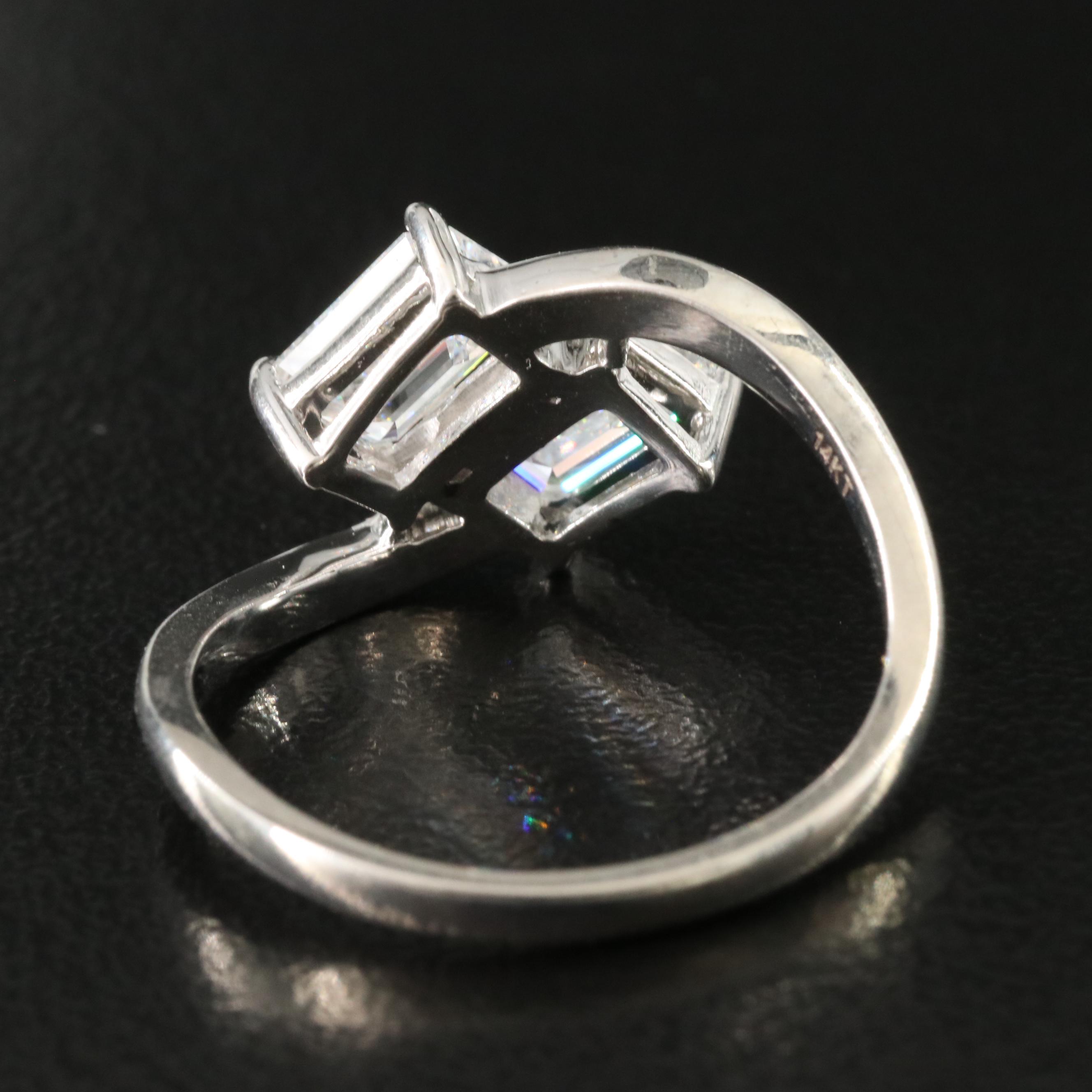 14K 1.62 CTW Lab Grown Ring with IGI Reports