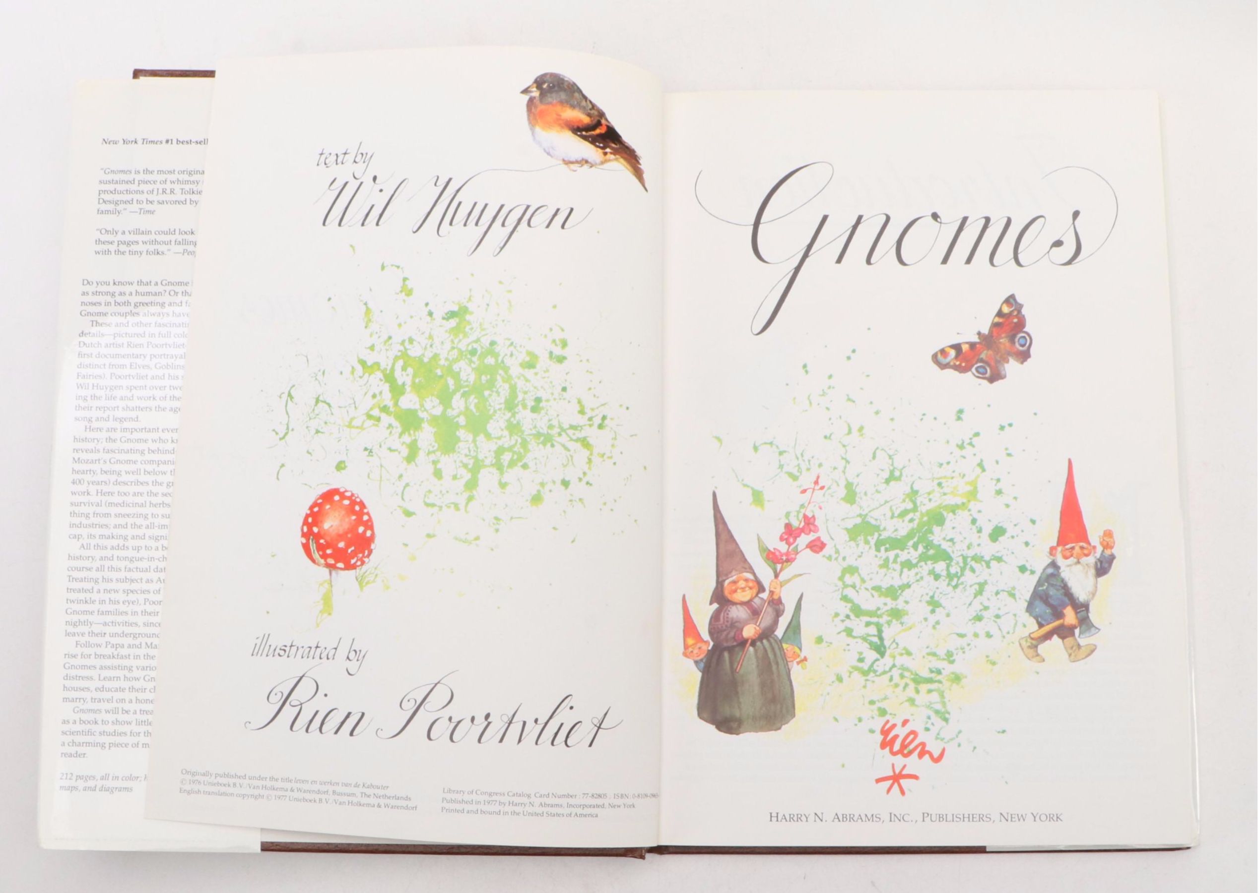 Rien Poortvliet Illustrated "Gnomes" and "The Book of the Sandman" by Wil Huygen