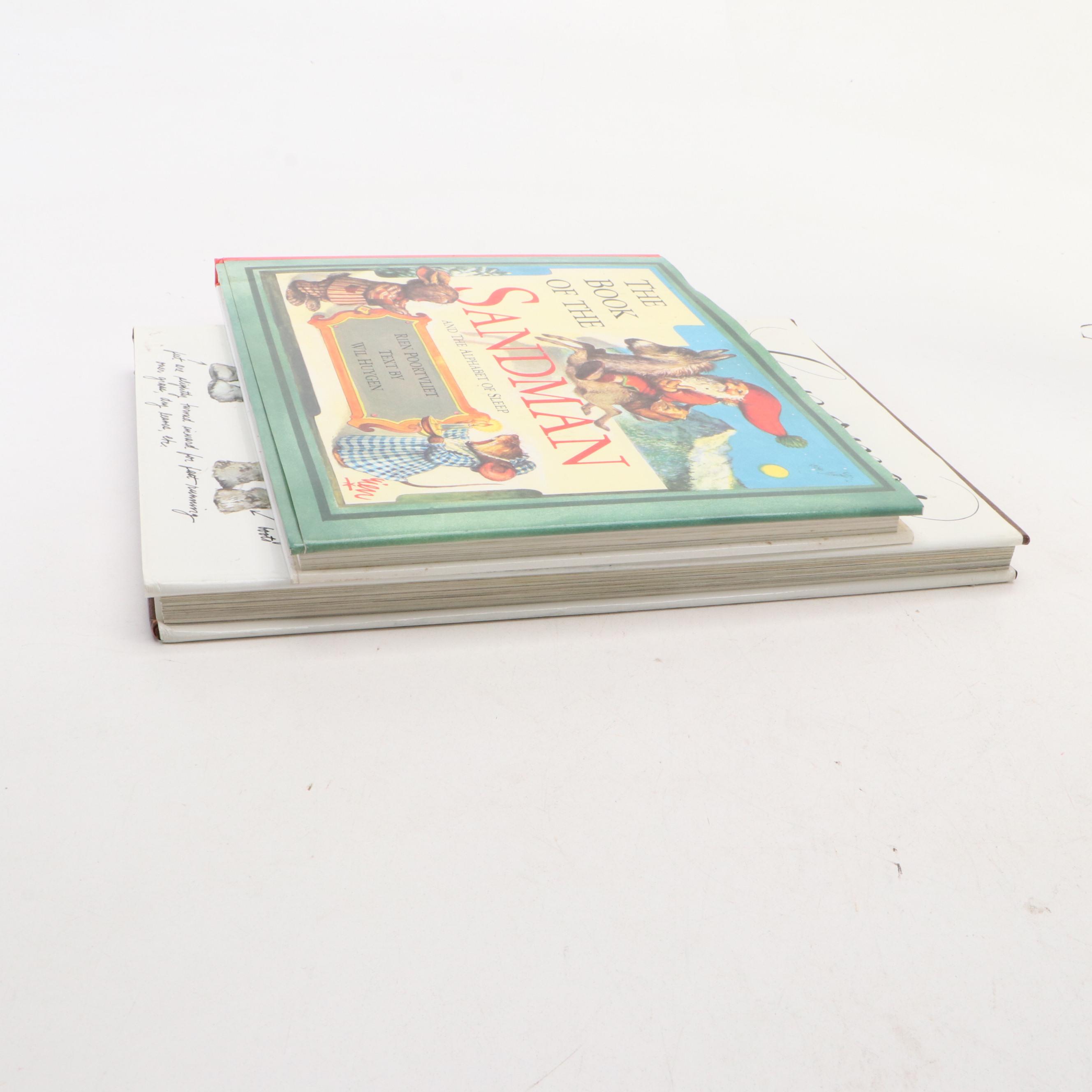 Rien Poortvliet Illustrated "Gnomes" and "The Book of the Sandman" by Wil Huygen