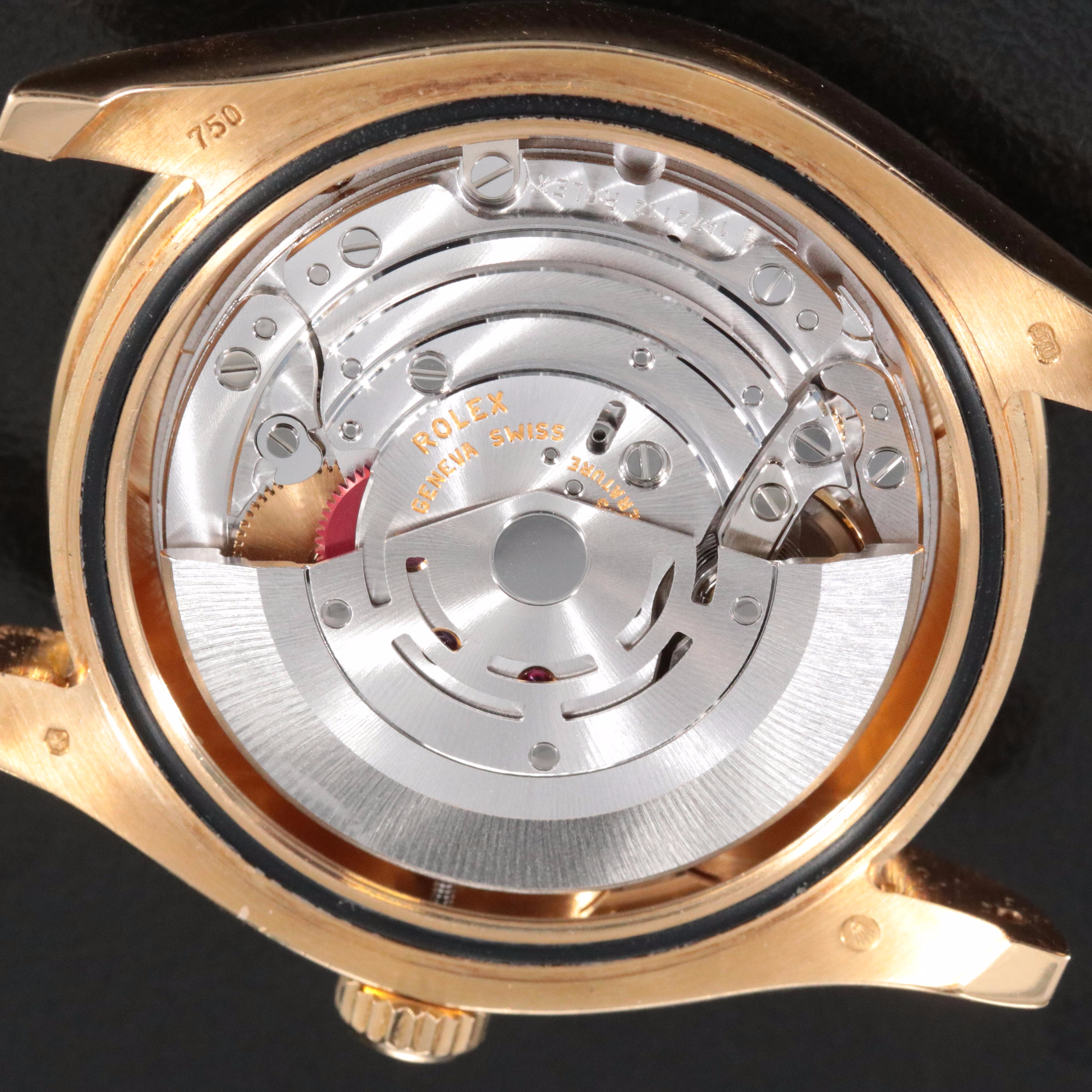 Rolex Day-Date Masterpiece 18948 2.75 CTW Diamond 18K Gold Watch c.2007