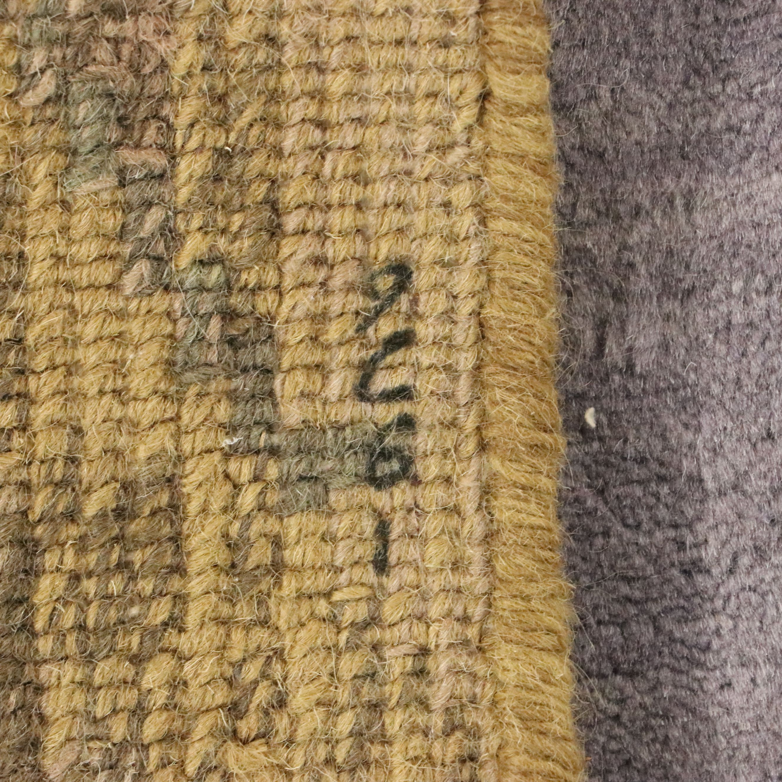 4' x 5'11 Hand-Knotted Tibetan Contemporary Area Rug