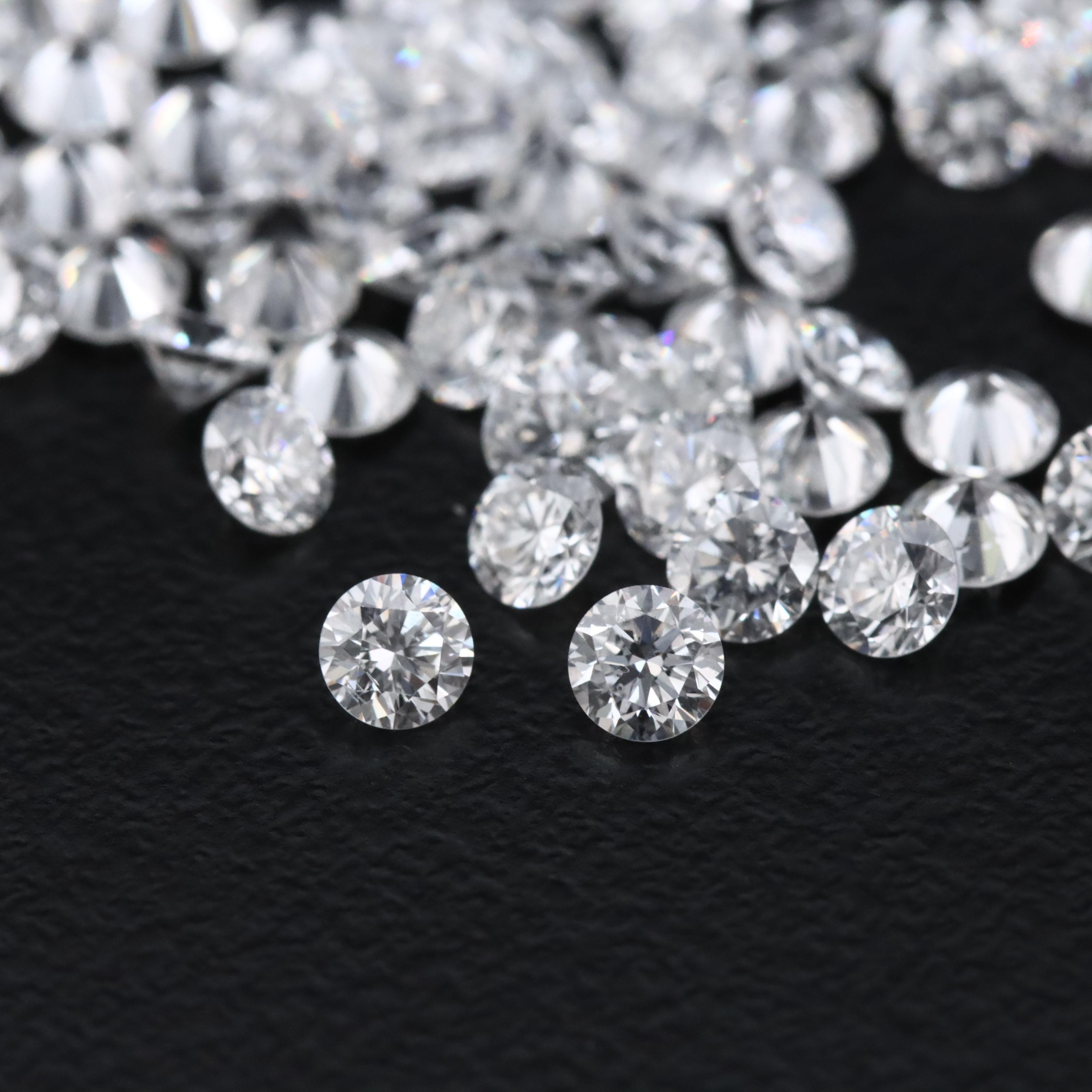 Loose 6.36 CTW Lab Grown Diamond Lot