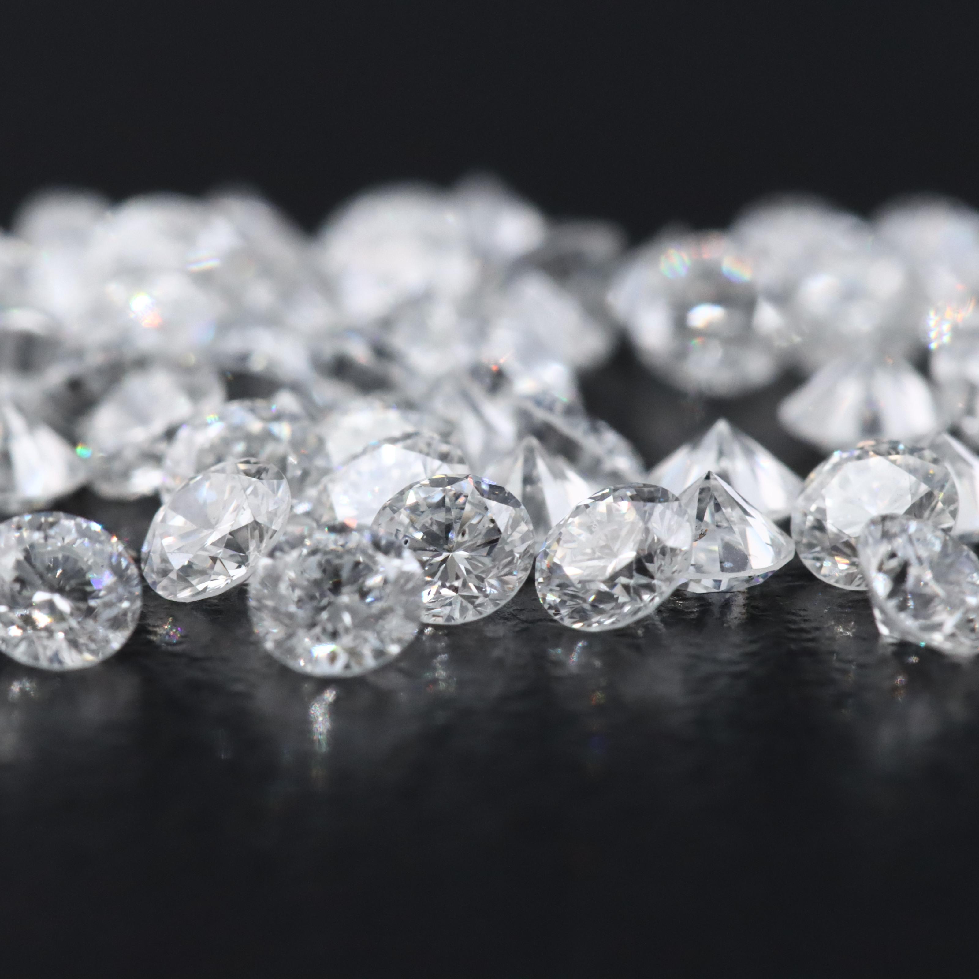 Loose 6.36 CTW Lab Grown Diamond Lot
