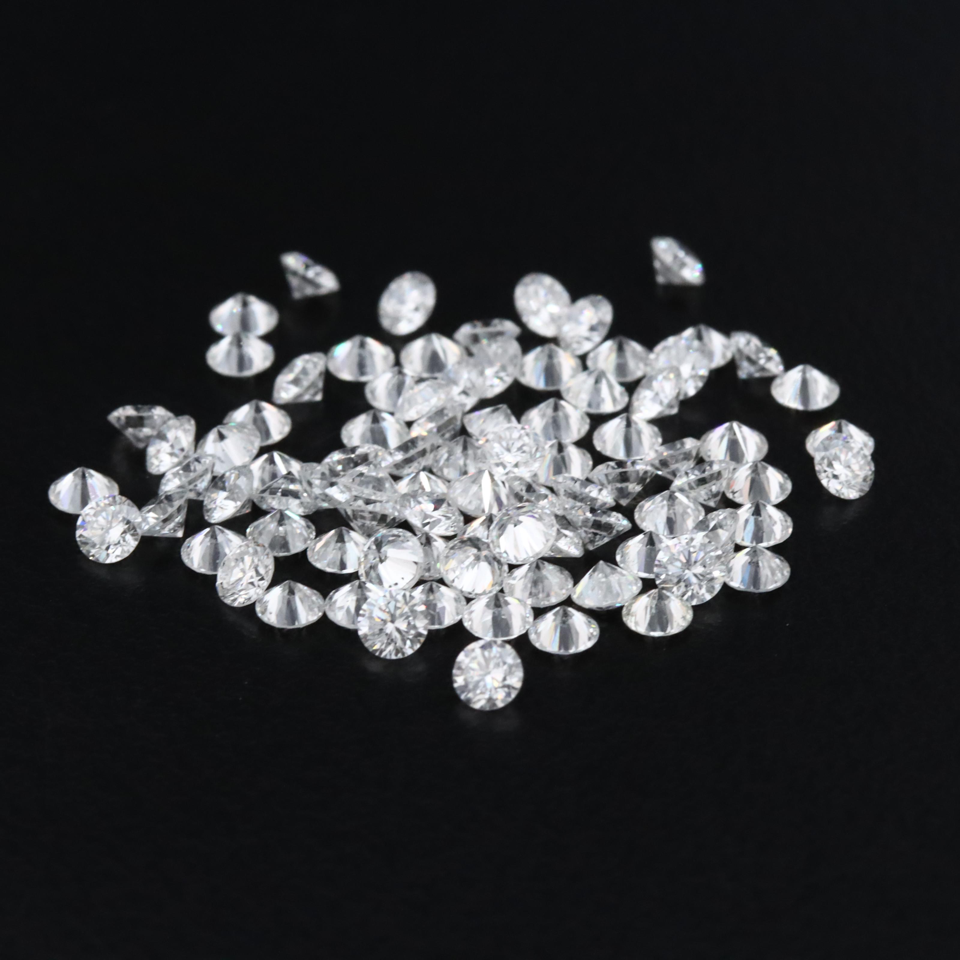 Loose 6.27 CTW Lab Grown Diamond Lot