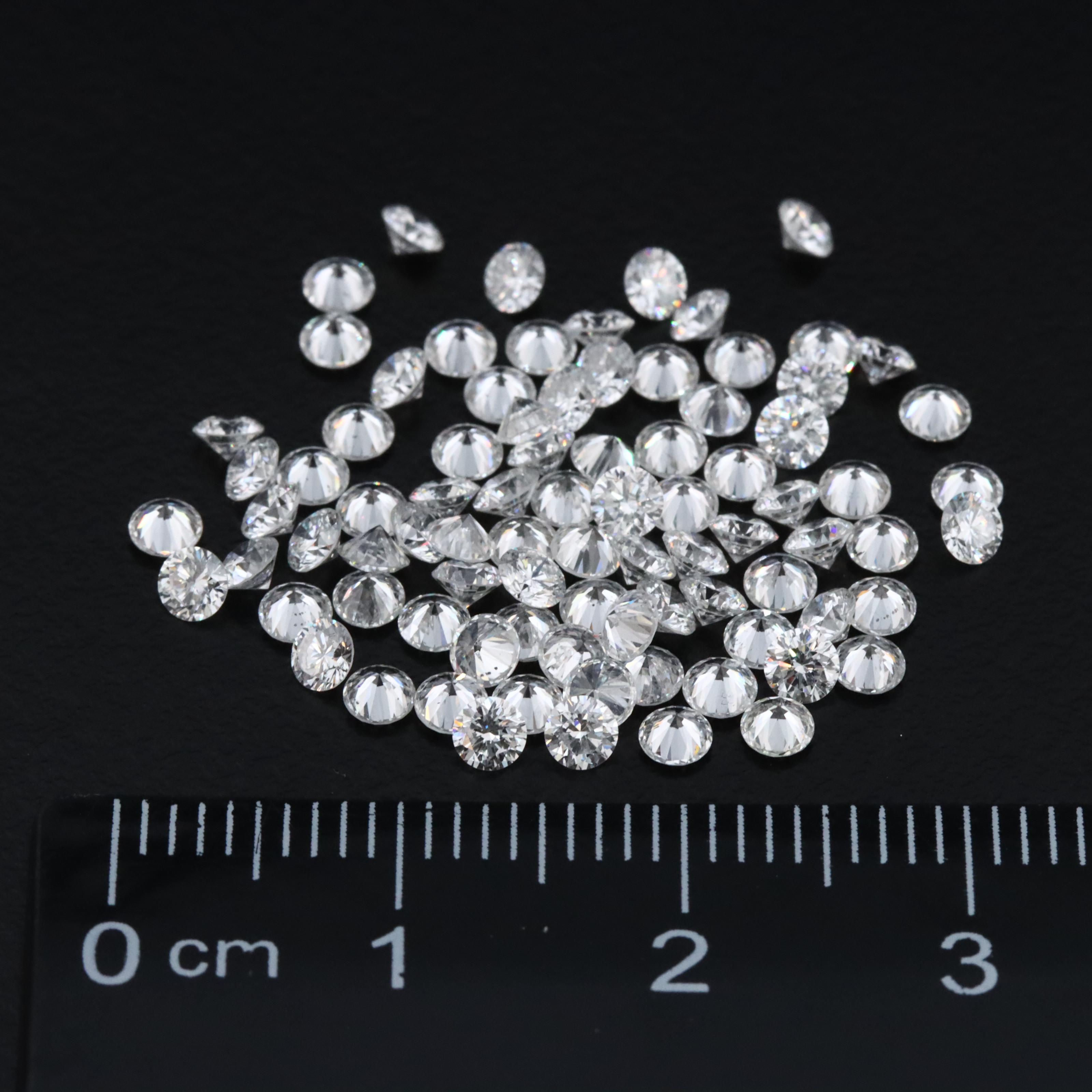 Loose 6.27 CTW Lab Grown Diamond Lot