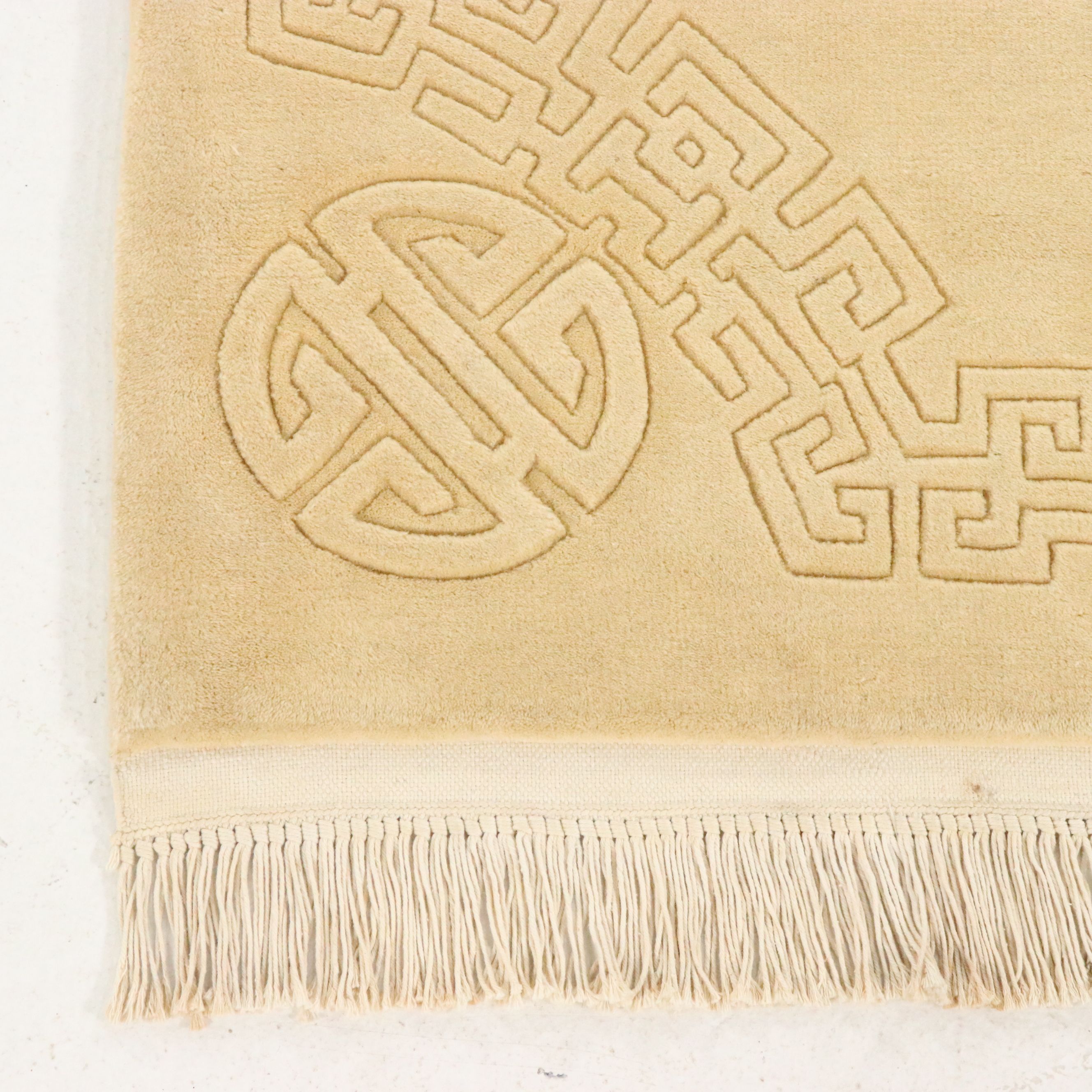 3'6 x 6'3 Hand-Knotted Chinese Area Rug