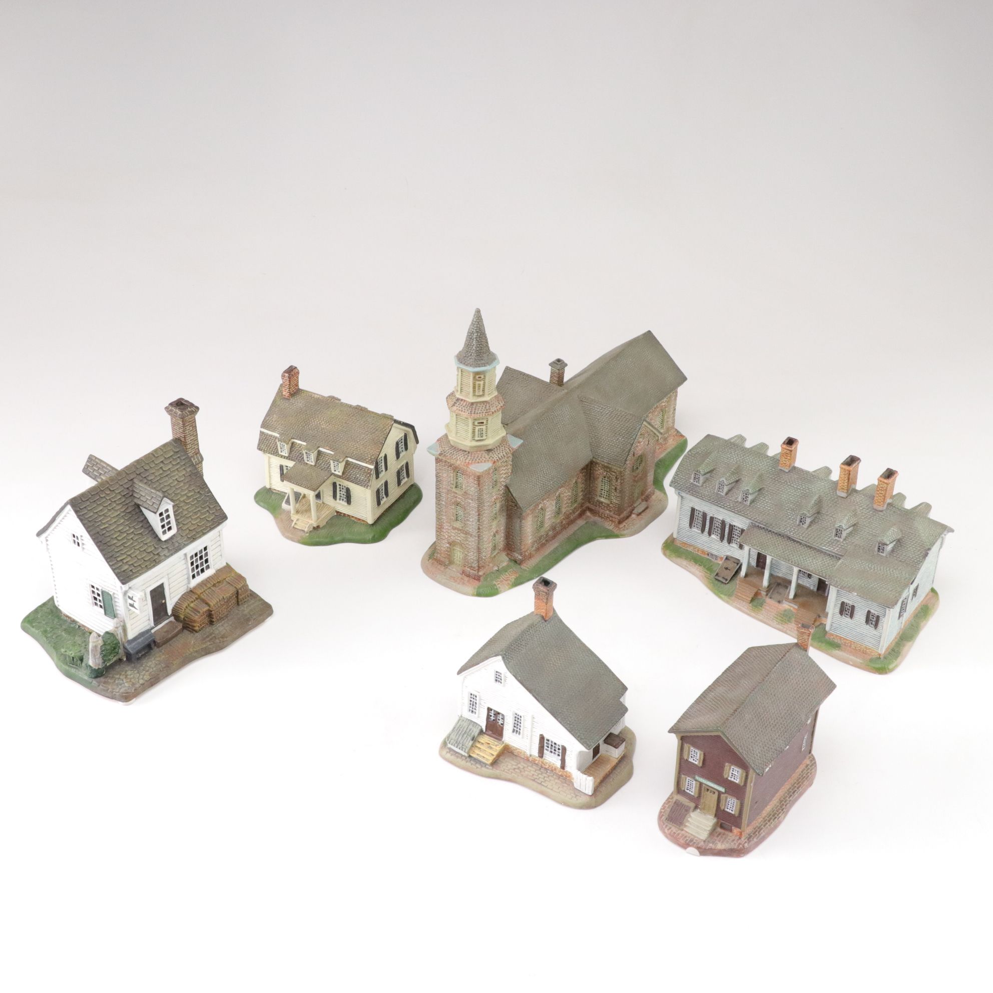 Lang and Wise "Town Hall Collectibles" Colonial Williamsburg Series Figurines