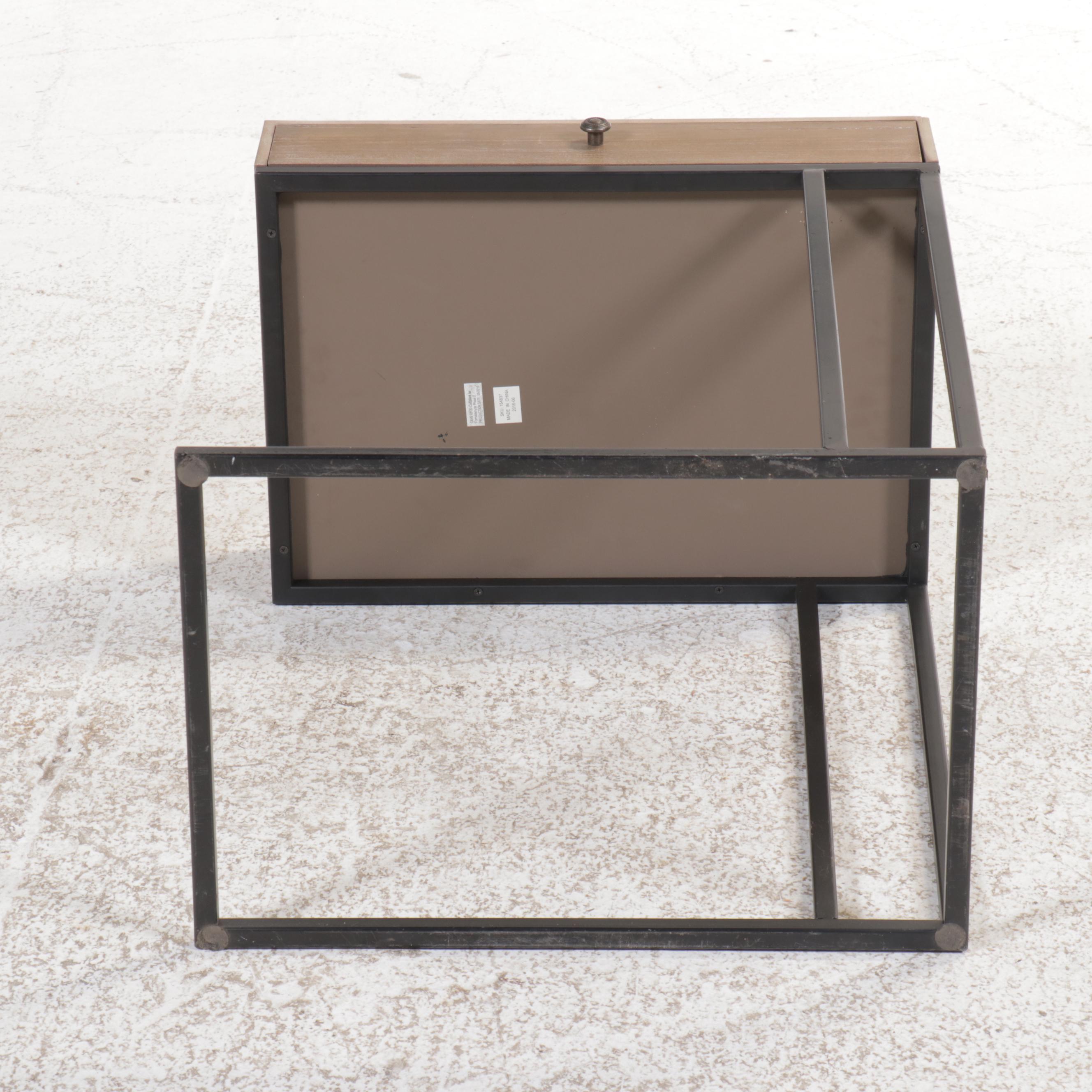 Paris Mfg. Co. and Other Children's Oak & Walnut Chairs with Side Table