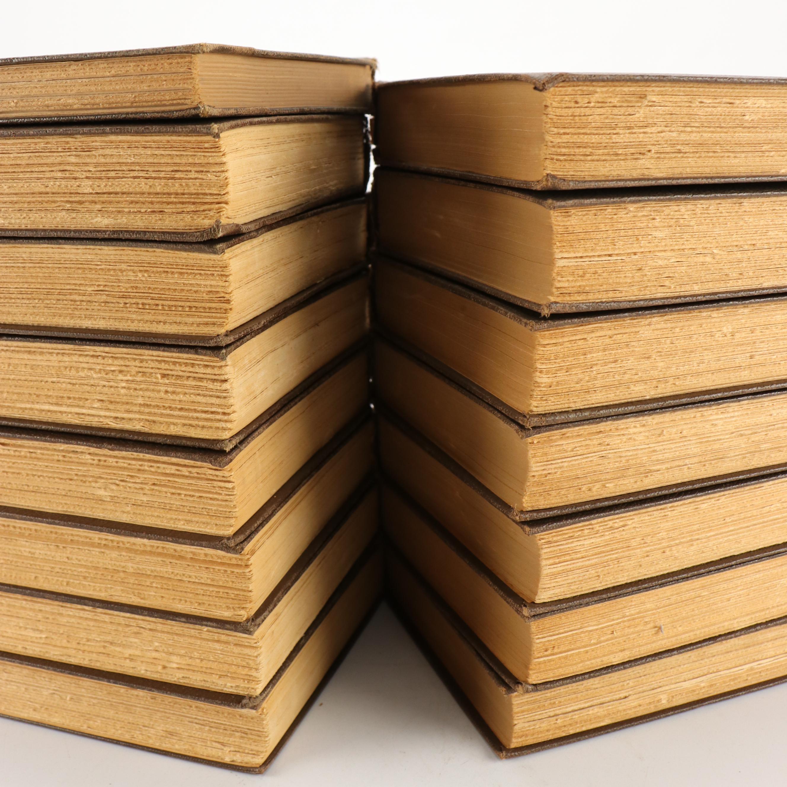 "Little Journeys to the Homes of the Great" Fifteen-Volume Set by Elbert Hubbard