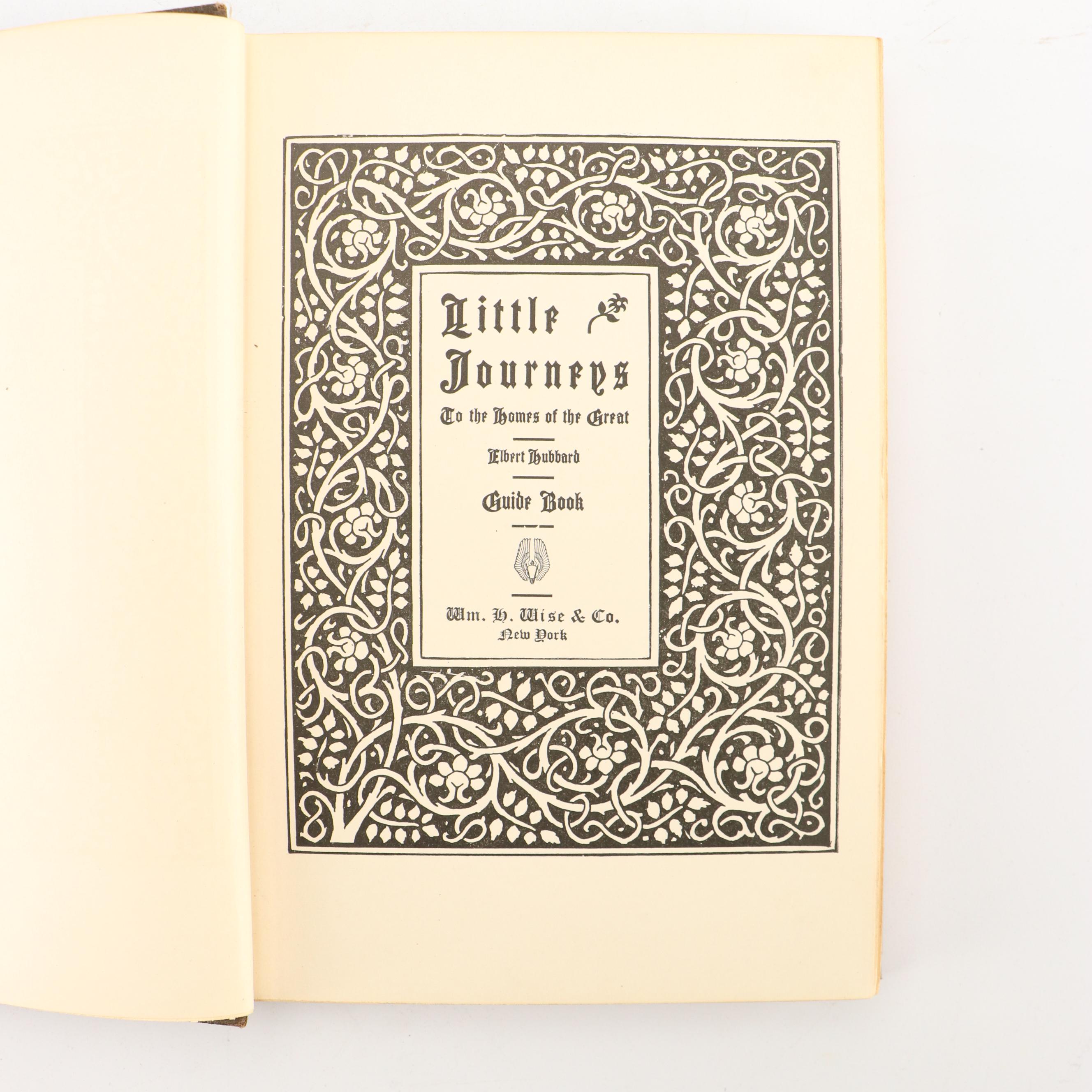 "Little Journeys to the Homes of the Great" Fifteen-Volume Set by Elbert Hubbard