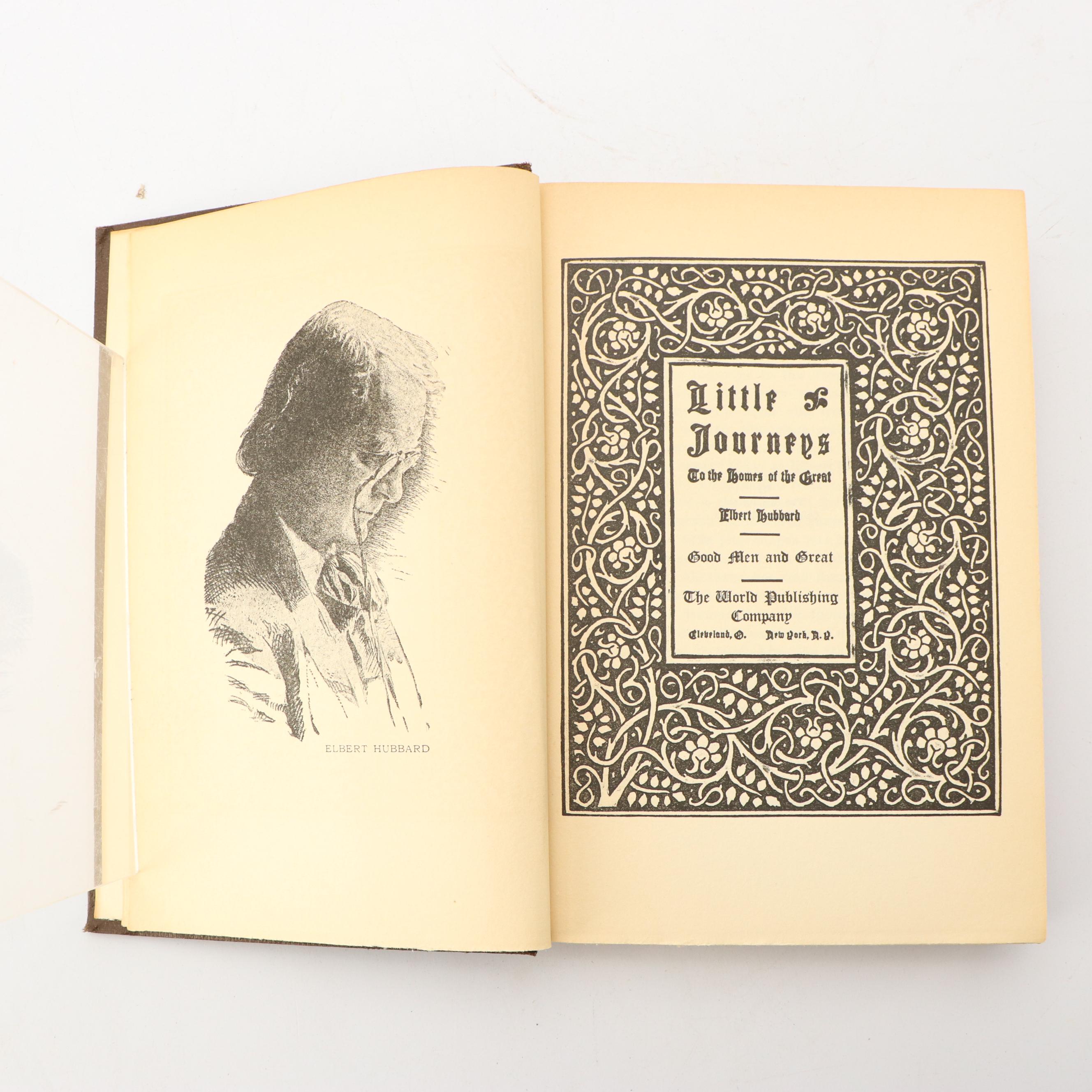 "Little Journeys to the Homes of the Great" Fifteen-Volume Set by Elbert Hubbard