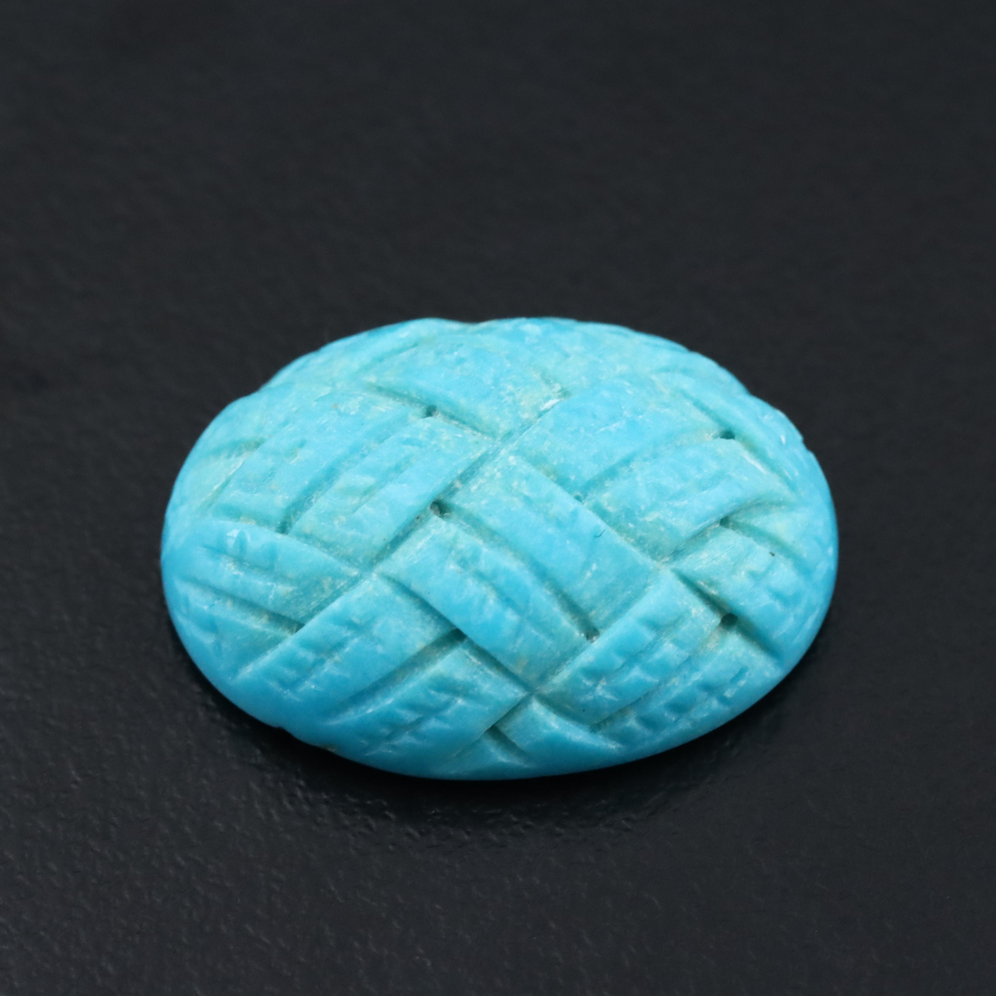 Loose 14.90 CT Carved Turquoise