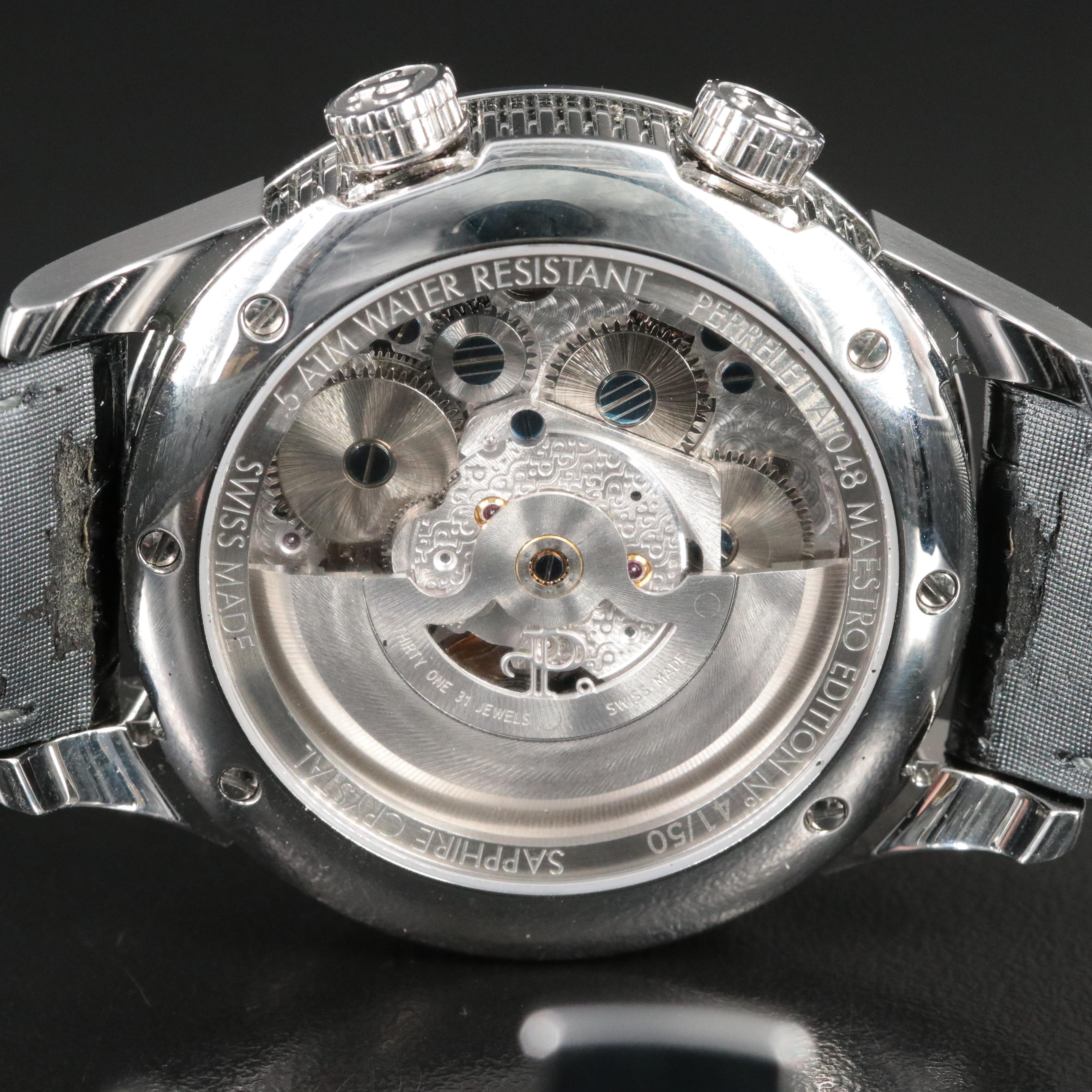 Perrelet Maestro Musical Concept A1048 Limited Edition 42mm Steel Alarm Watch