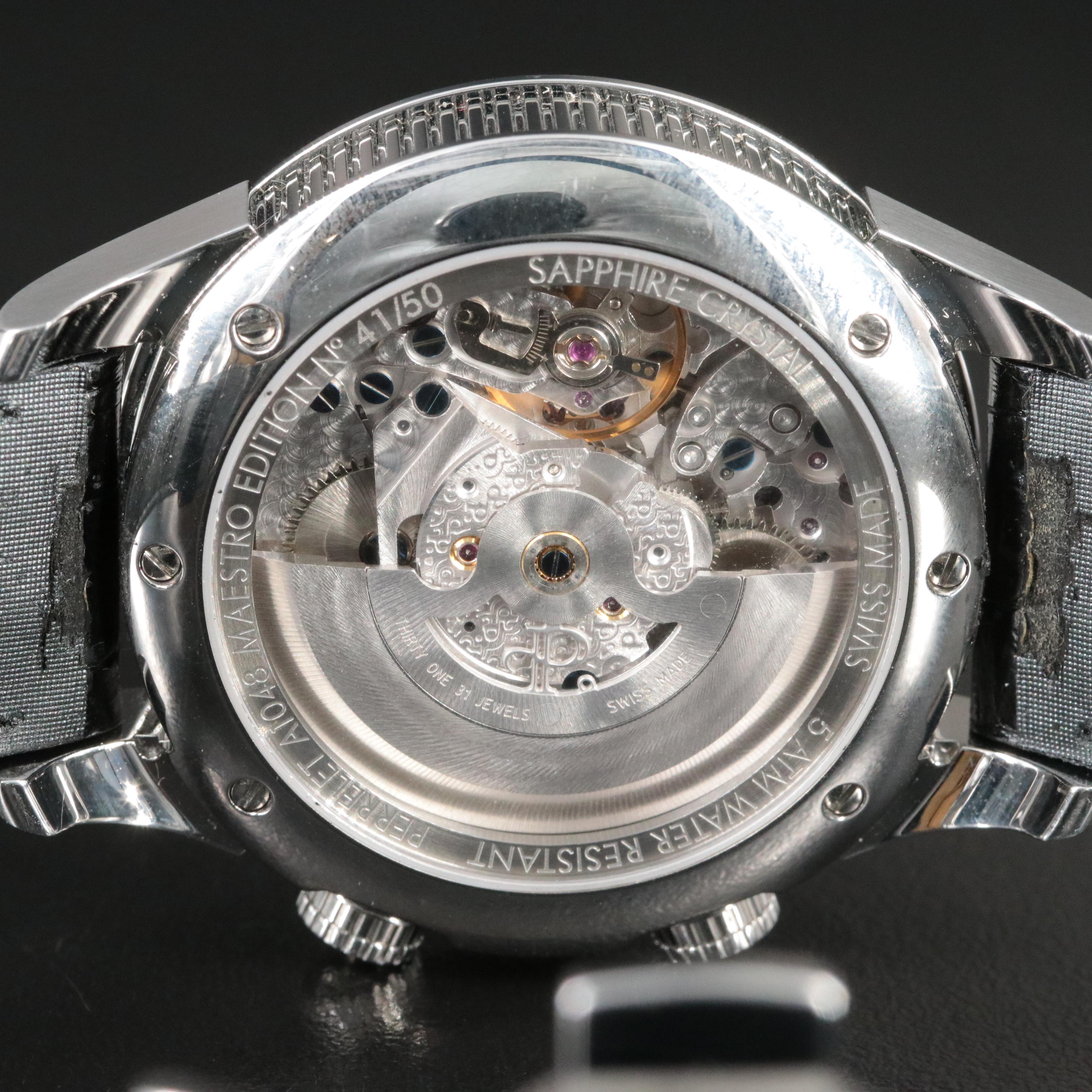 Perrelet Maestro Musical Concept A1048 Limited Edition 42mm Steel Alarm Watch