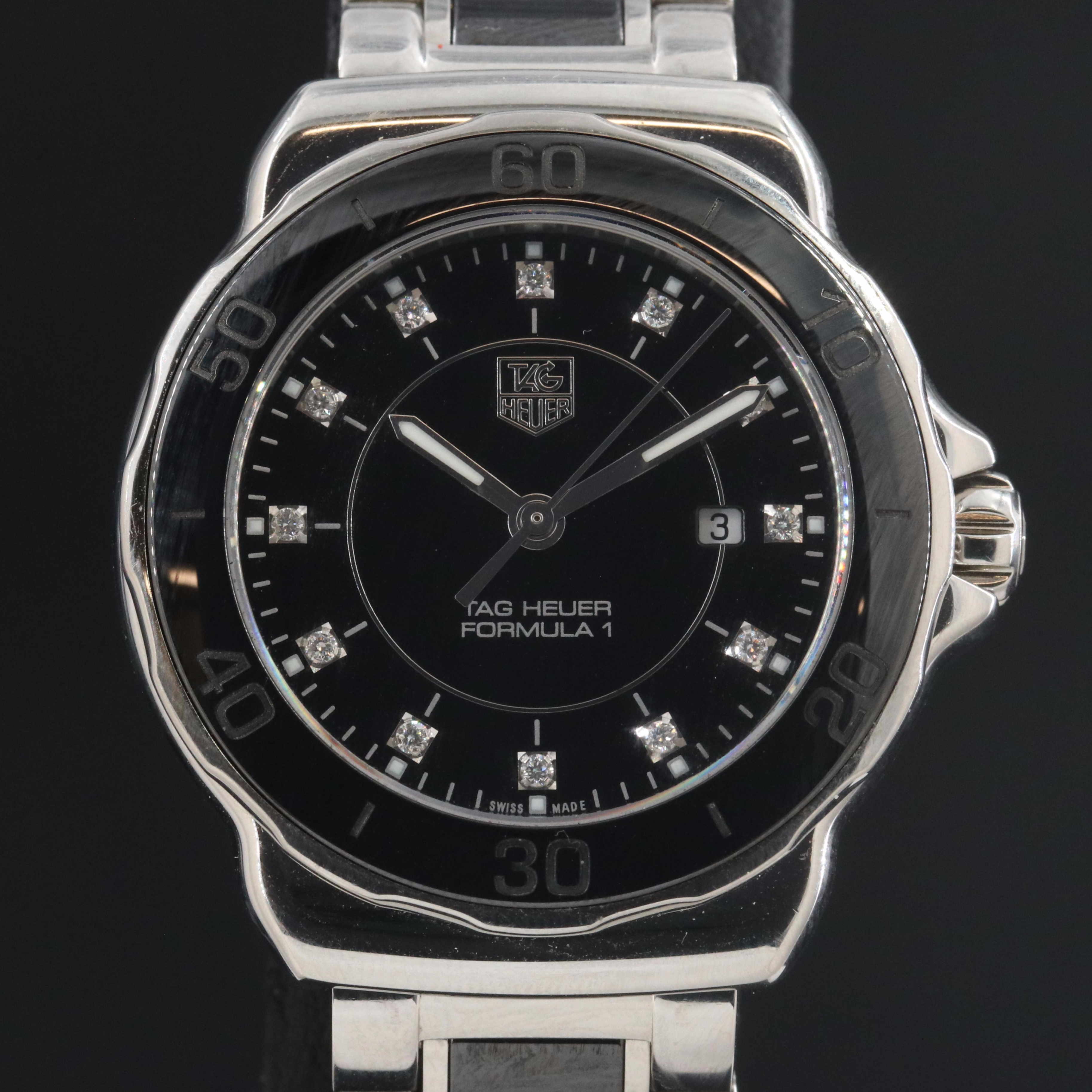 TAG Heuer Formula 1 WAH1314 Diamond 31mm Steel Quartz Watch