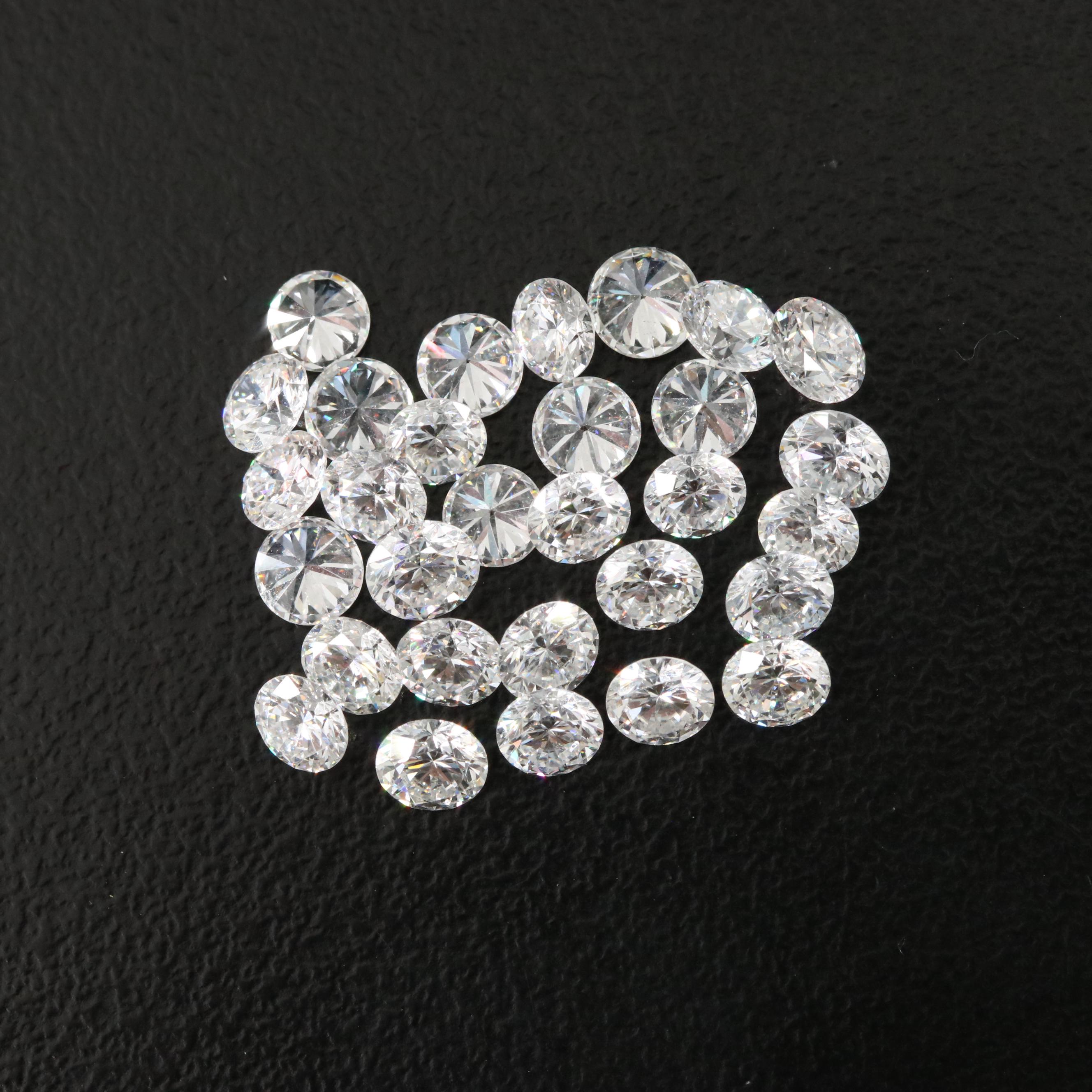 Loose 5.74 CTW Lab Grown Diamond Lot