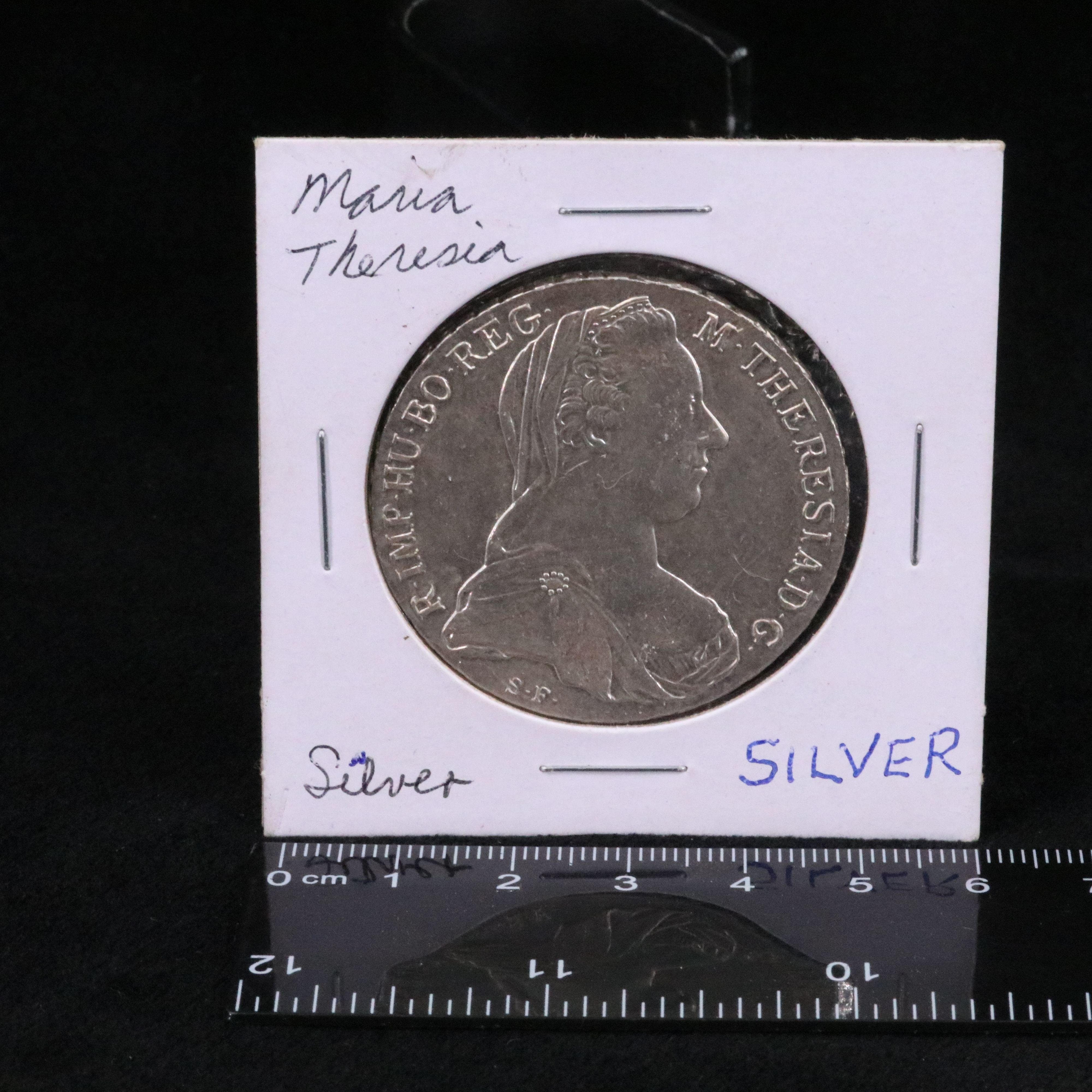 1780 Austria Maria Teresa Silver Thaler (Modern Restrike)