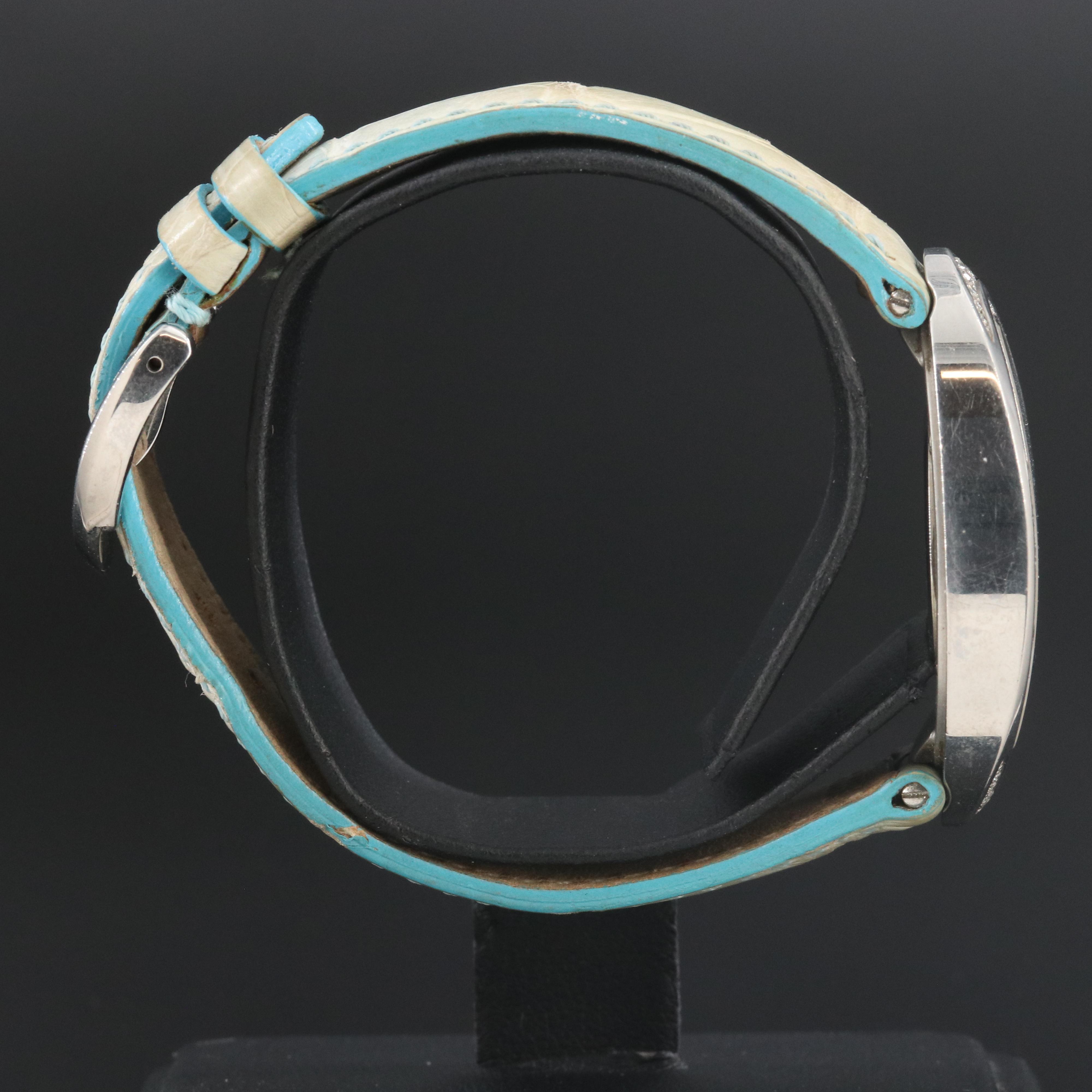 Corum Ovale 1.96 CTW Diamond & Mother-of-Pearl 24x40mm Quartz Watch 137.410.47