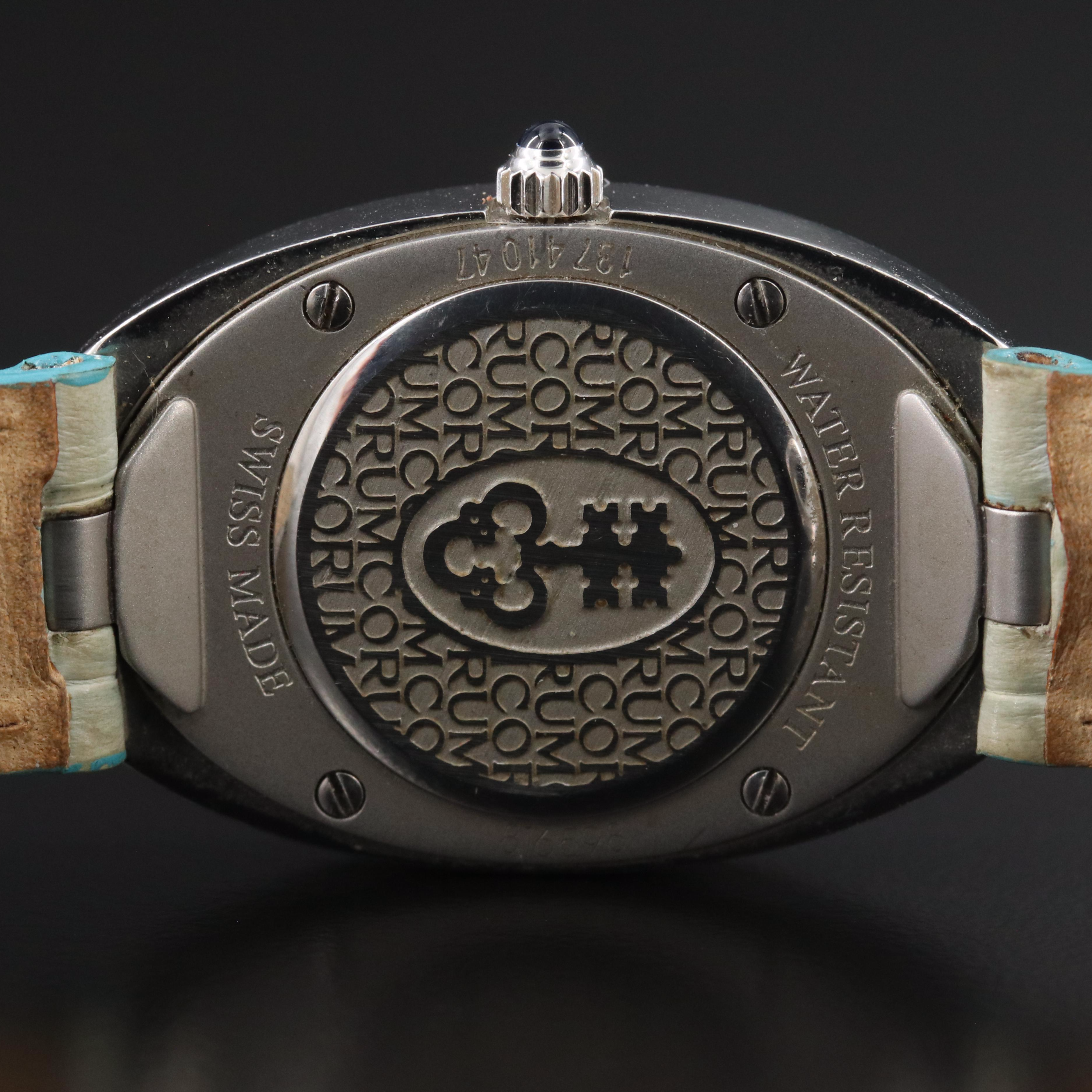 Corum Ovale 1.96 CTW Diamond & Mother-of-Pearl 24x40mm Quartz Watch 137.410.47