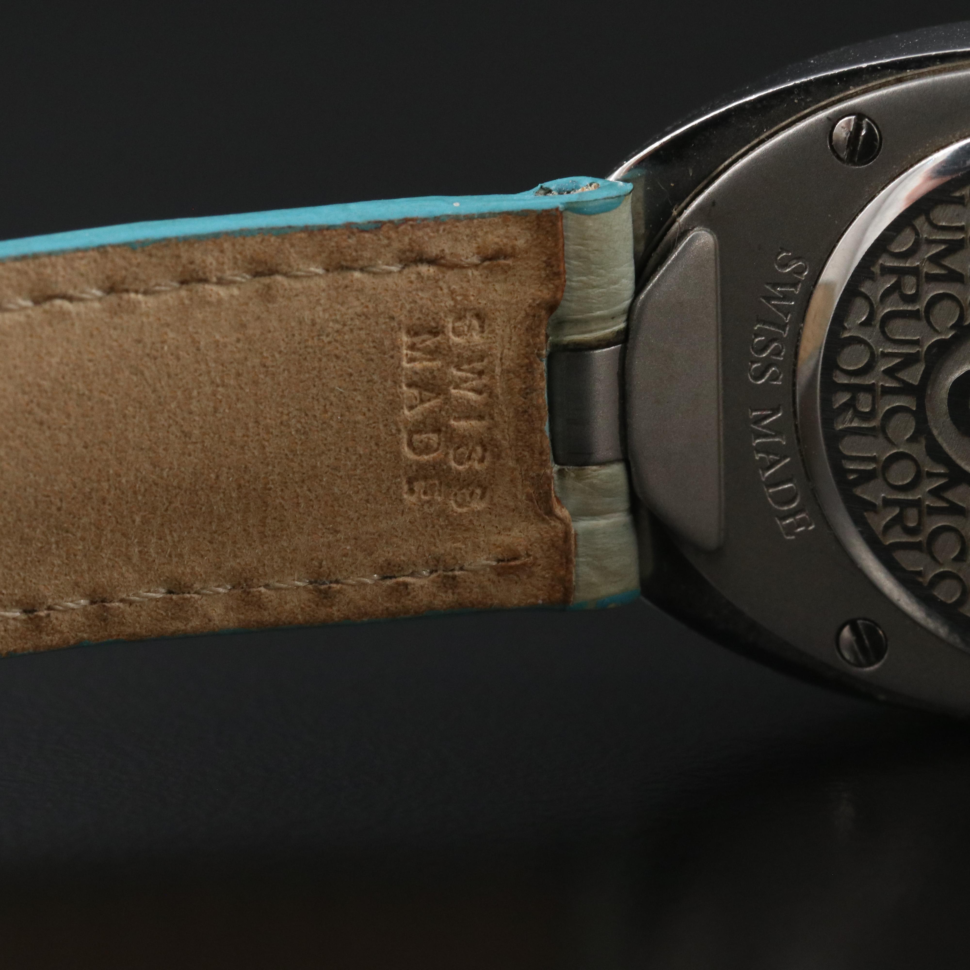 Corum Ovale 1.96 CTW Diamond & Mother-of-Pearl 24x40mm Quartz Watch 137.410.47