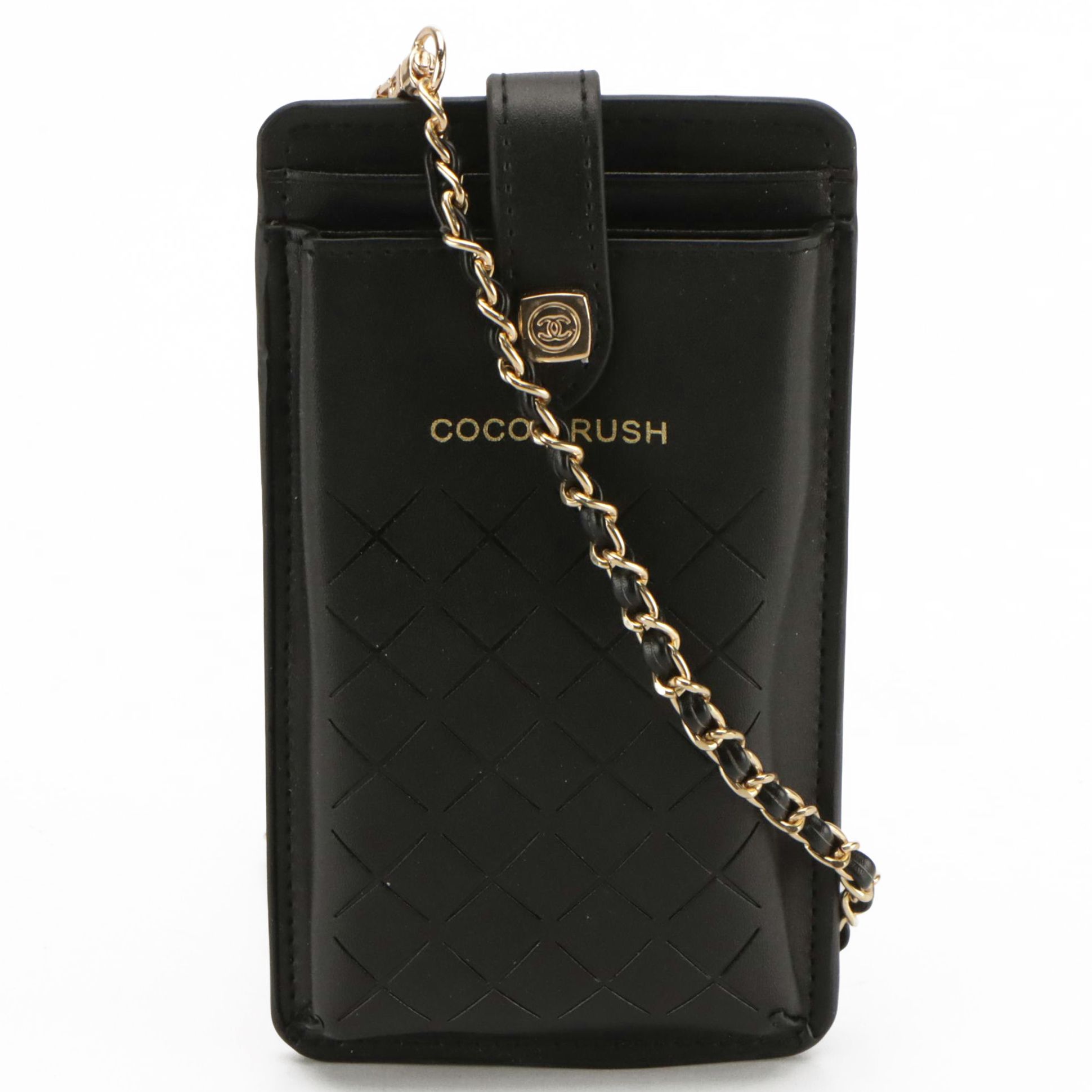 Chanel Joaillerie Coco Crush Promotional Crossbody Phone Wallet on Chain in Box