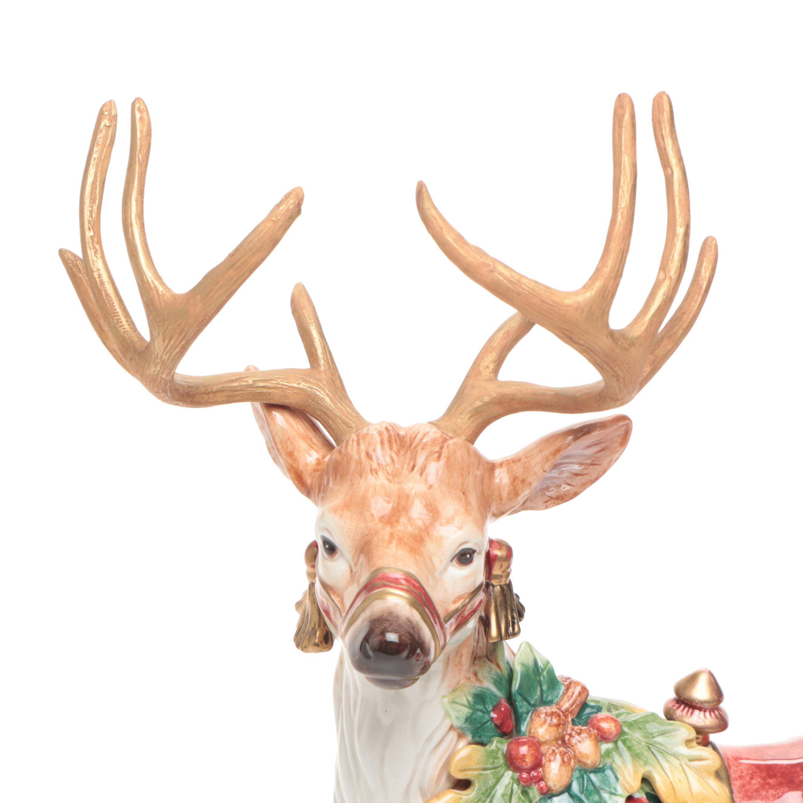 Fitz & Floyd "Holiday Solstice" Reindeer