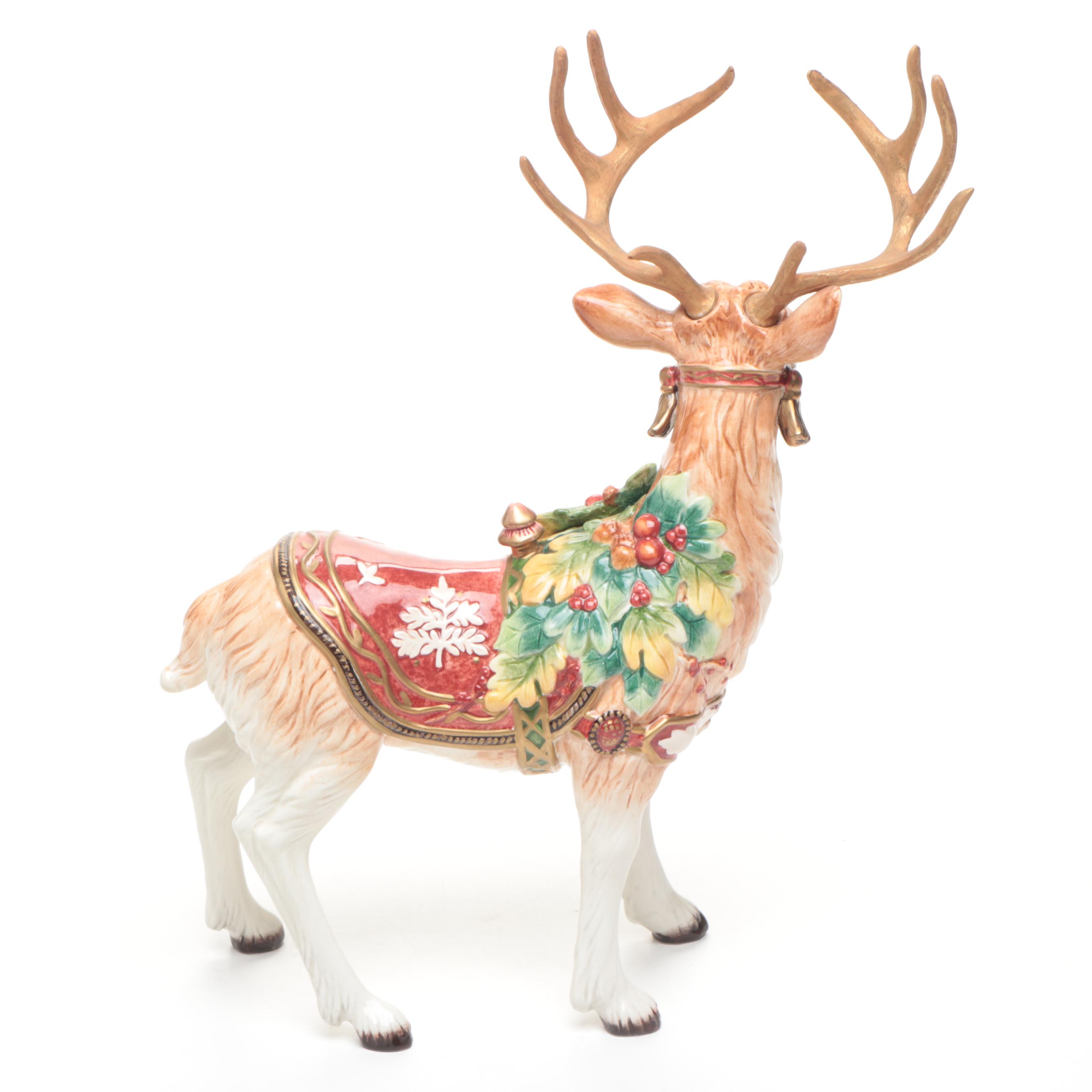 Fitz & Floyd "Holiday Solstice" Reindeer