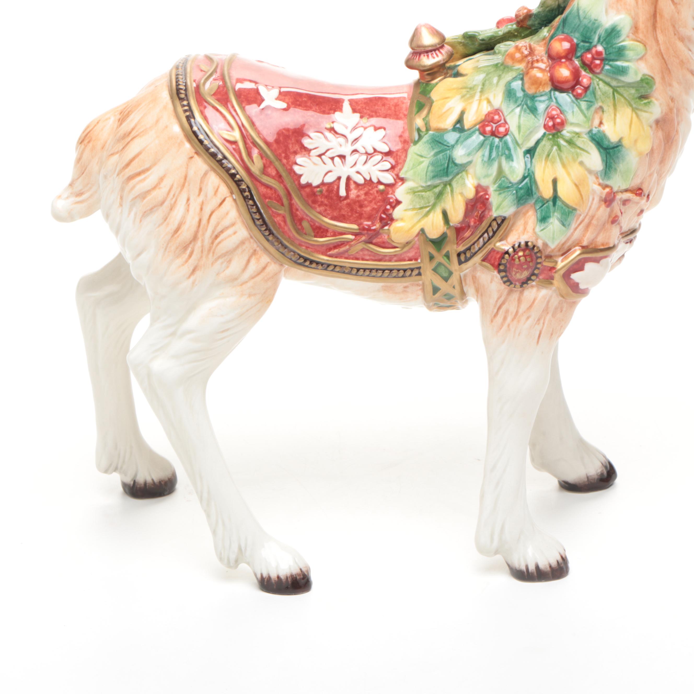 Fitz & Floyd "Holiday Solstice" Reindeer