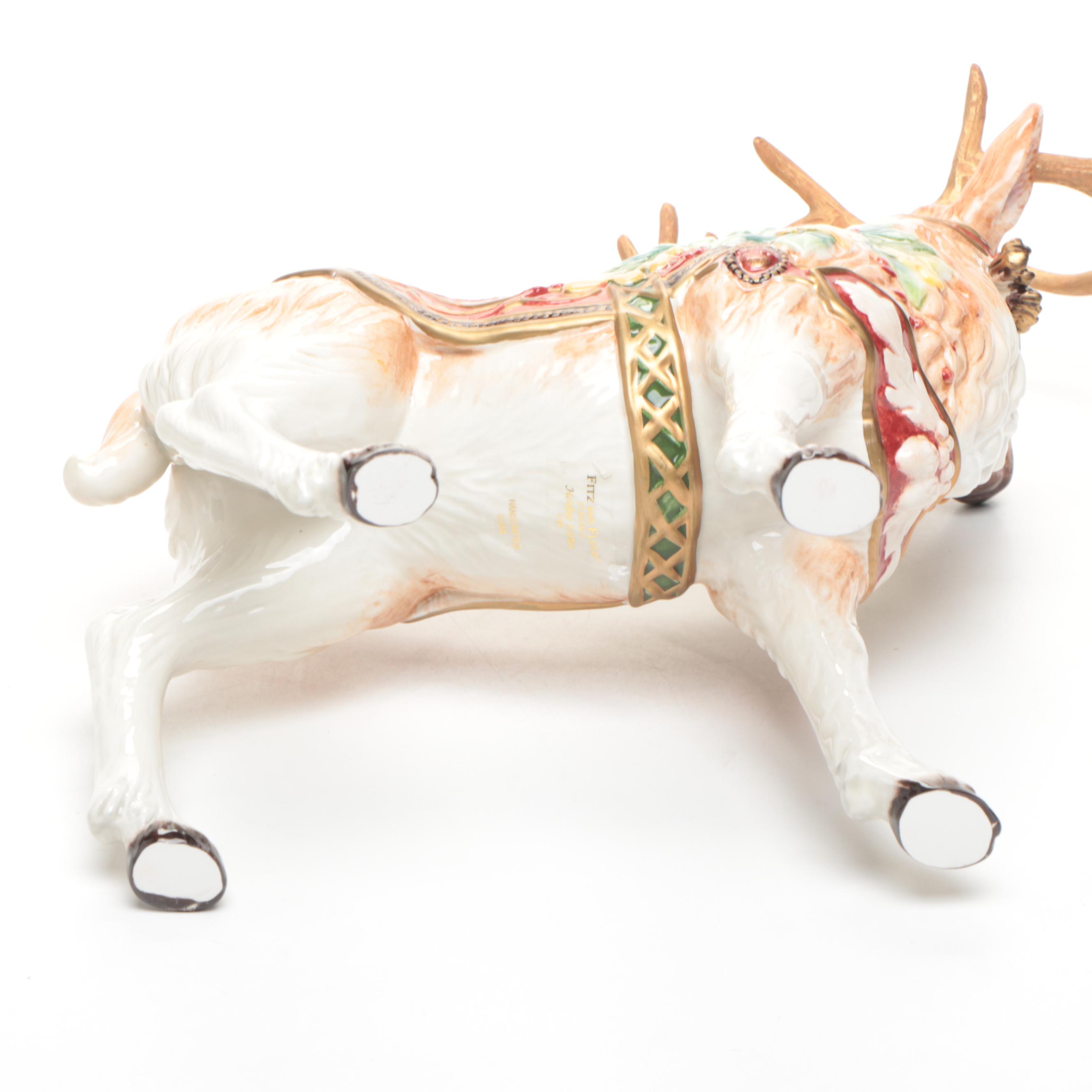 Fitz & Floyd "Holiday Solstice" Reindeer