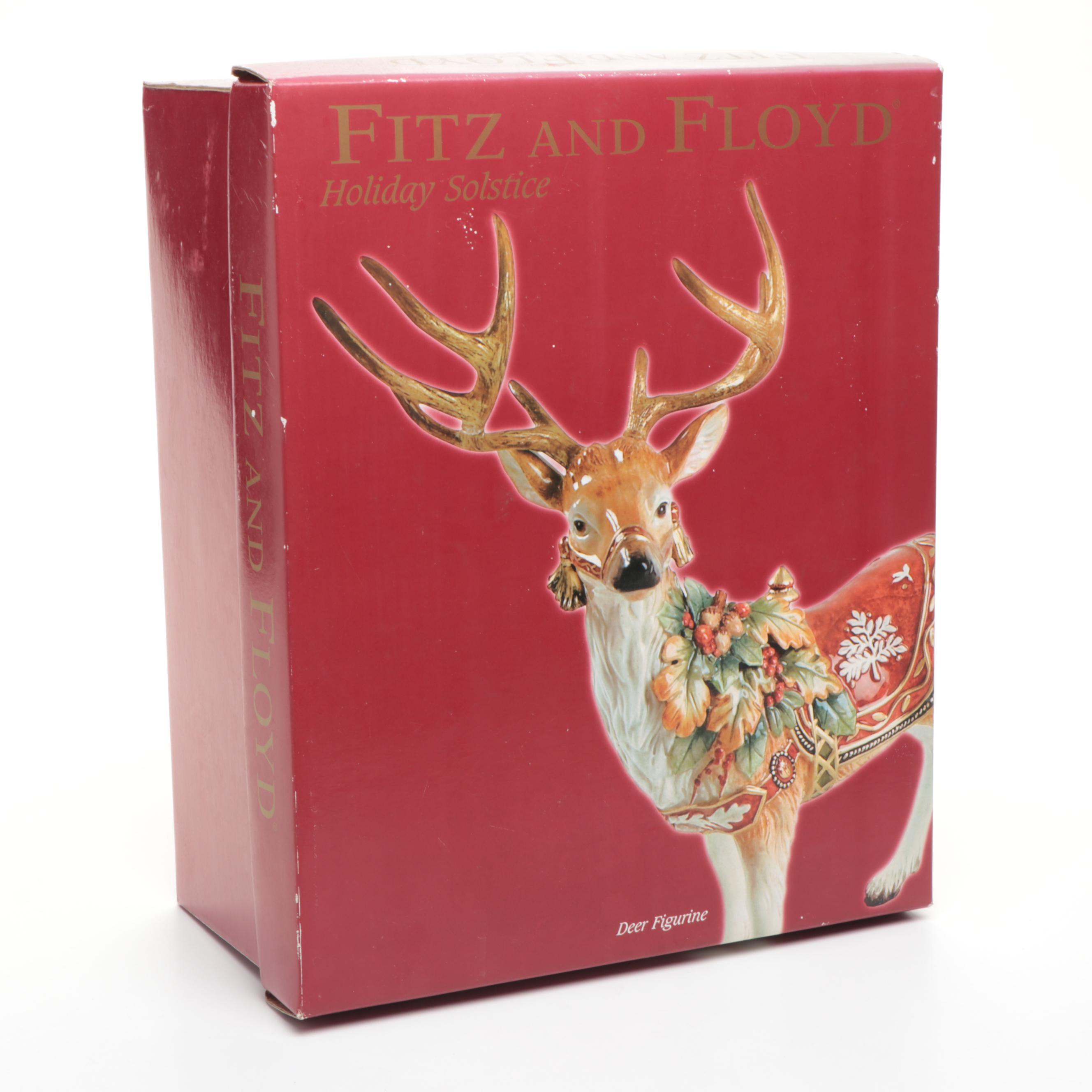 Fitz & Floyd "Holiday Solstice" Reindeer