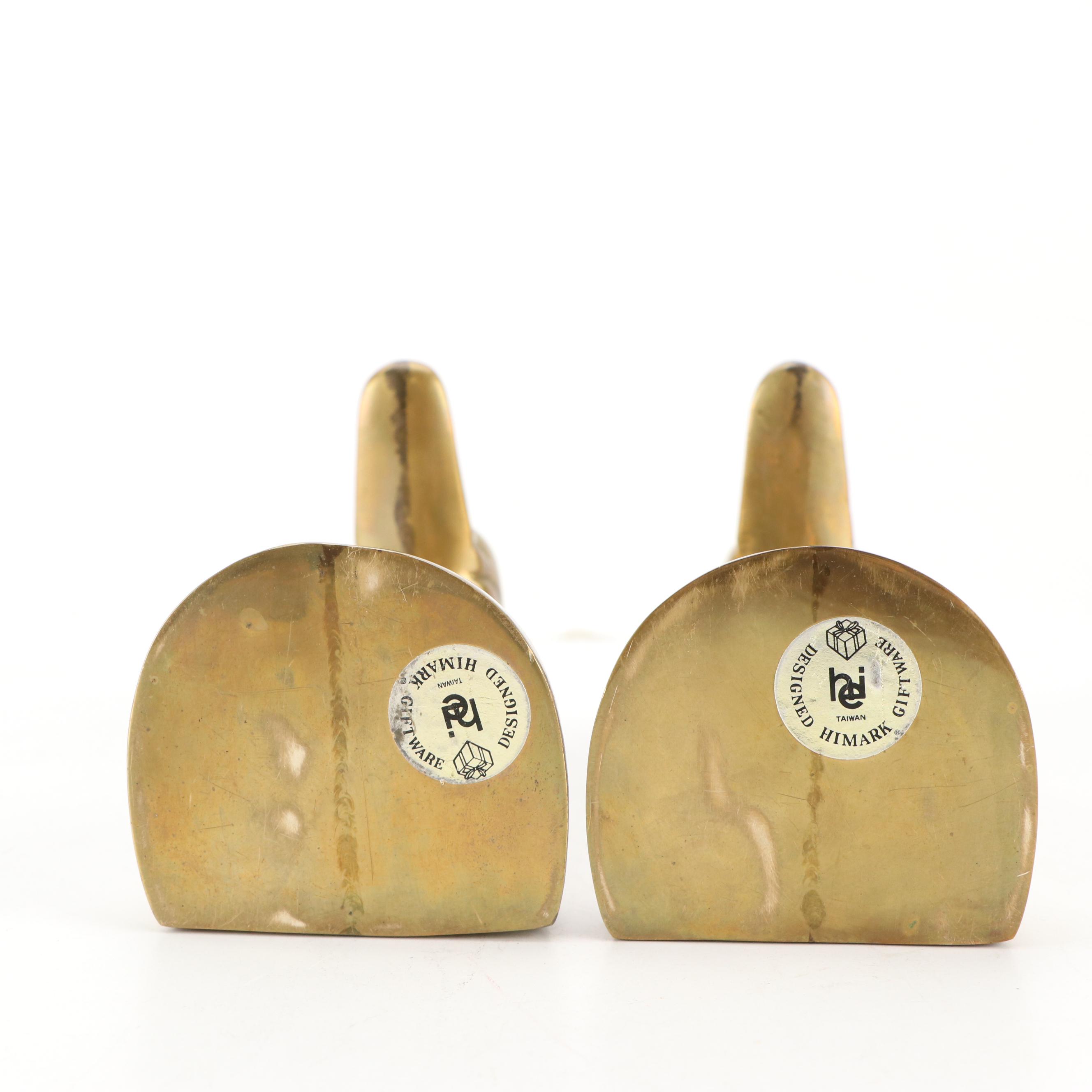 Handcrafted "Green Wing Teal" Duck Decoy with Brass Duck Office Accessories