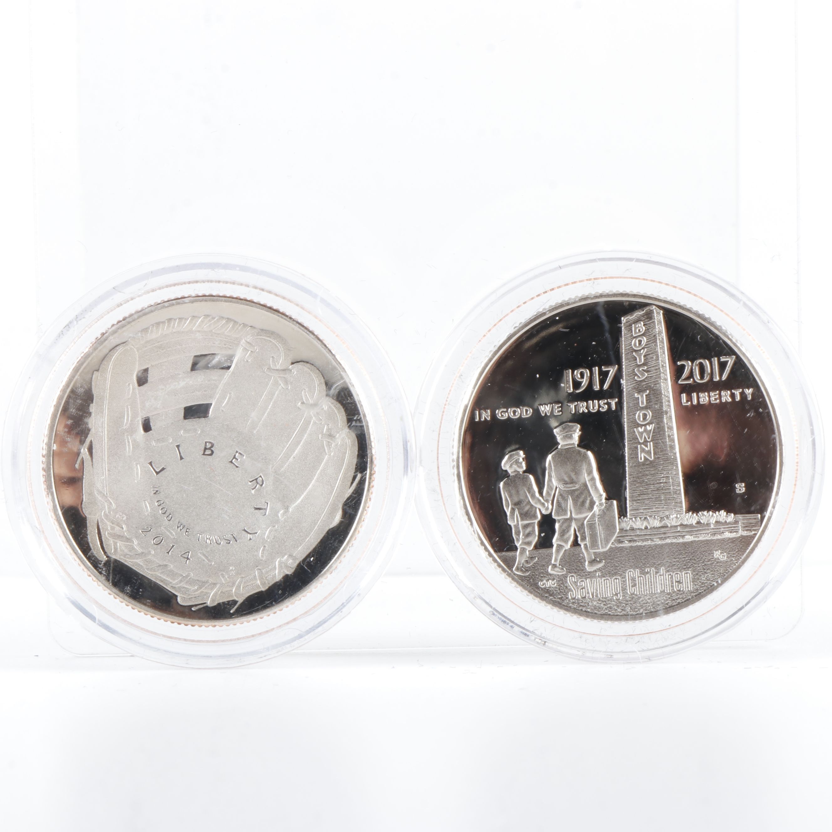 Collection of 30 Different Modern U.S. Commemorative Copper-Nickel Half Dollars