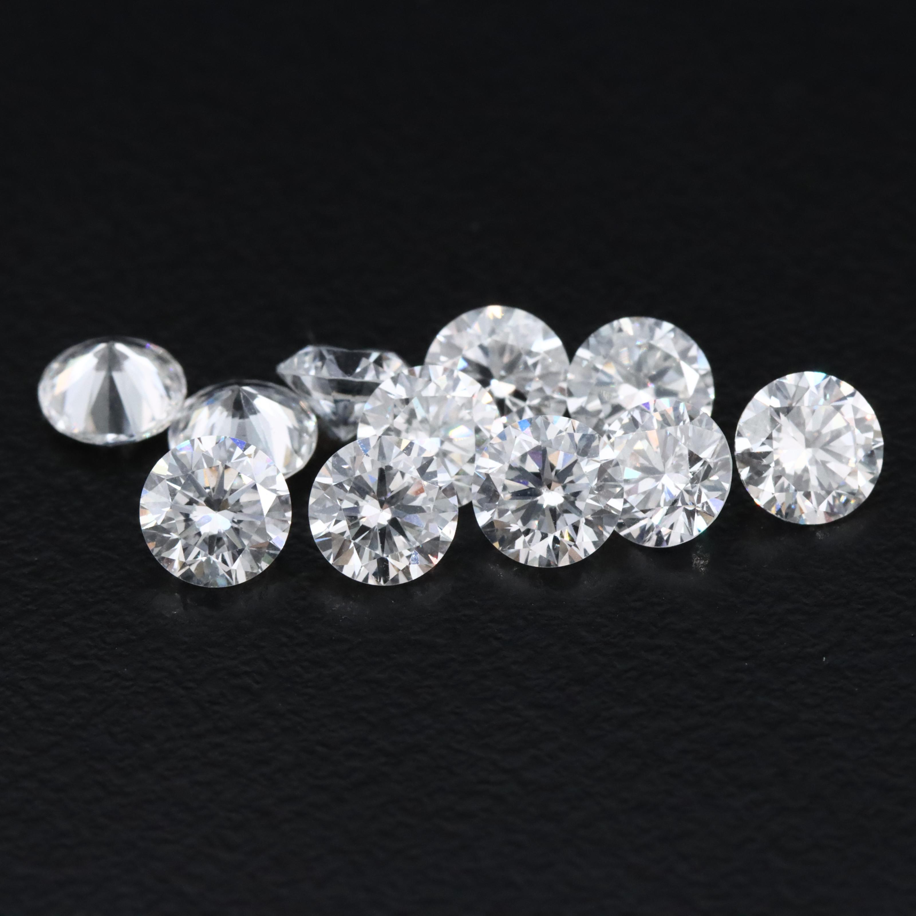 Loose 4.01 CTW Lab Grown Diamond Lot