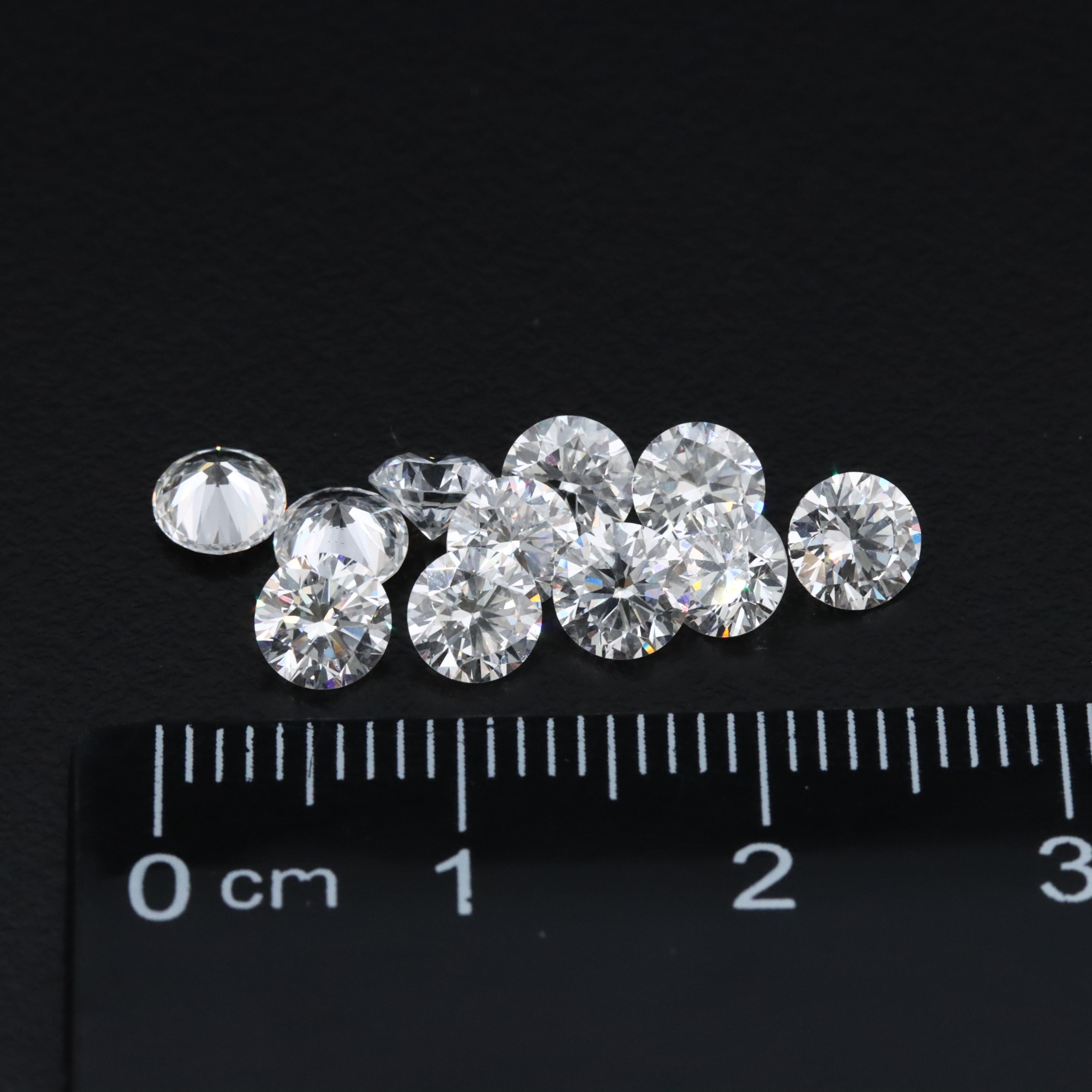 Loose 4.01 CTW Lab Grown Diamond Lot