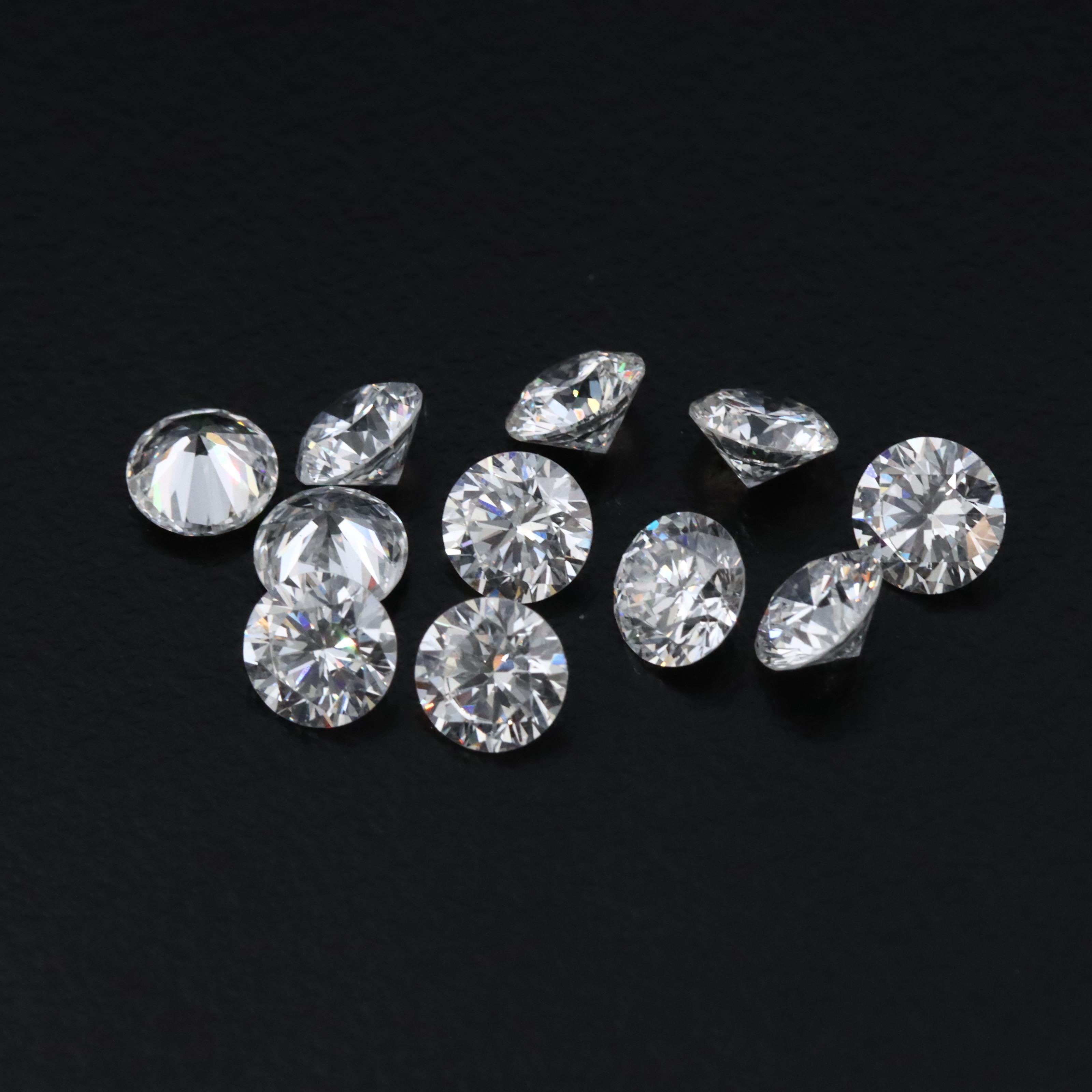 Loose 4.01 CTW Lab Grown Diamond Lot