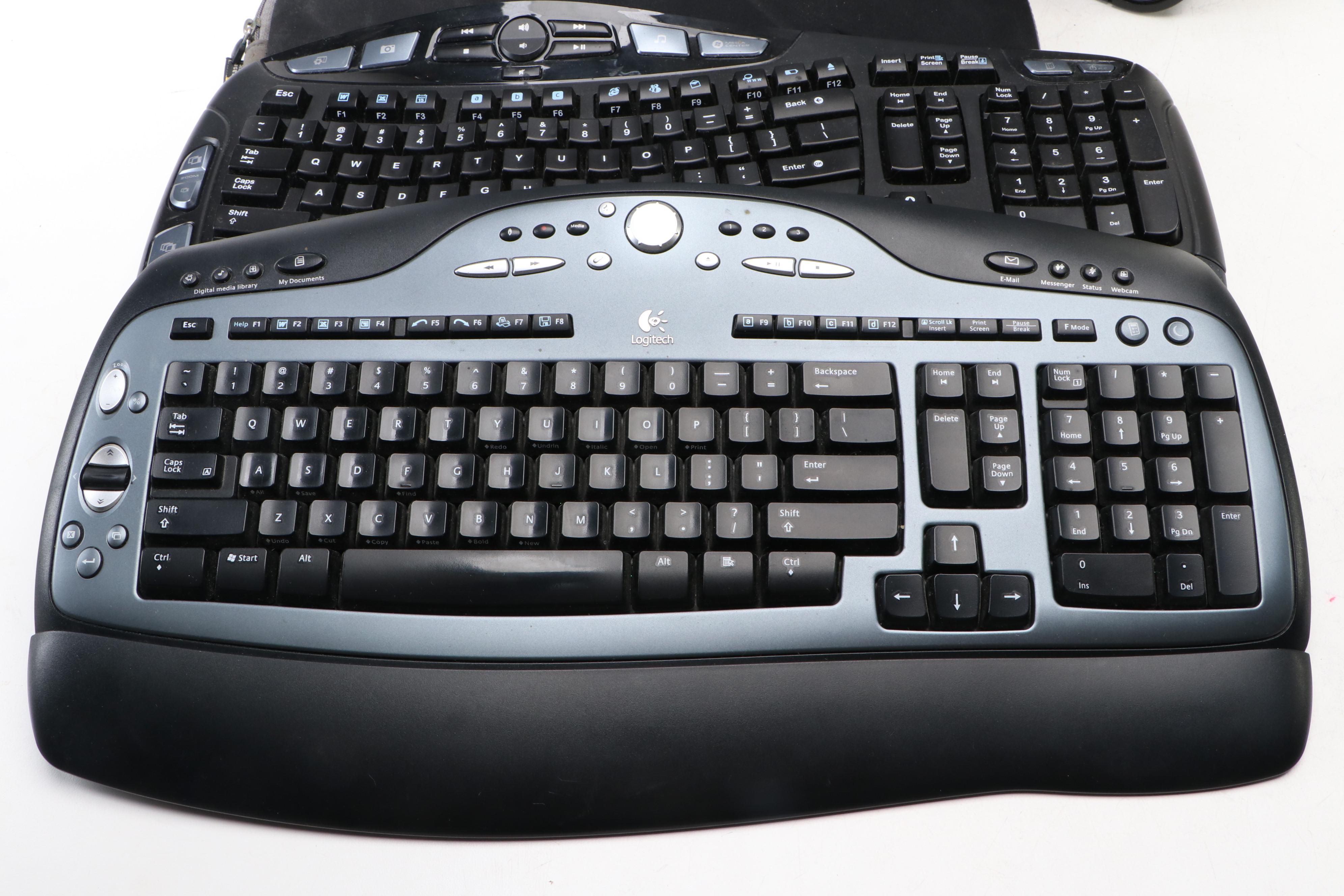 Dell Optiplex 380 Tower with Mouses, Ergonomic Keyboards, DVD Player and More