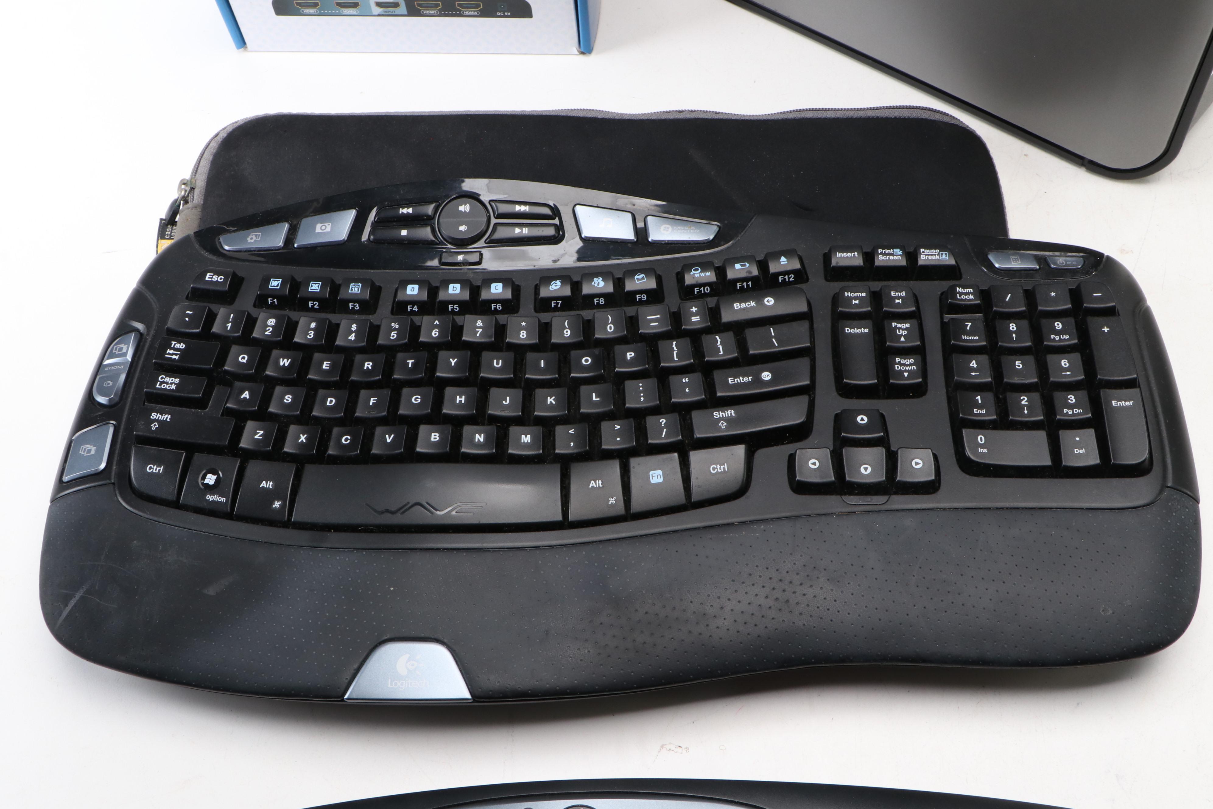 Dell Optiplex 380 Tower with Mouses, Ergonomic Keyboards, DVD Player and More