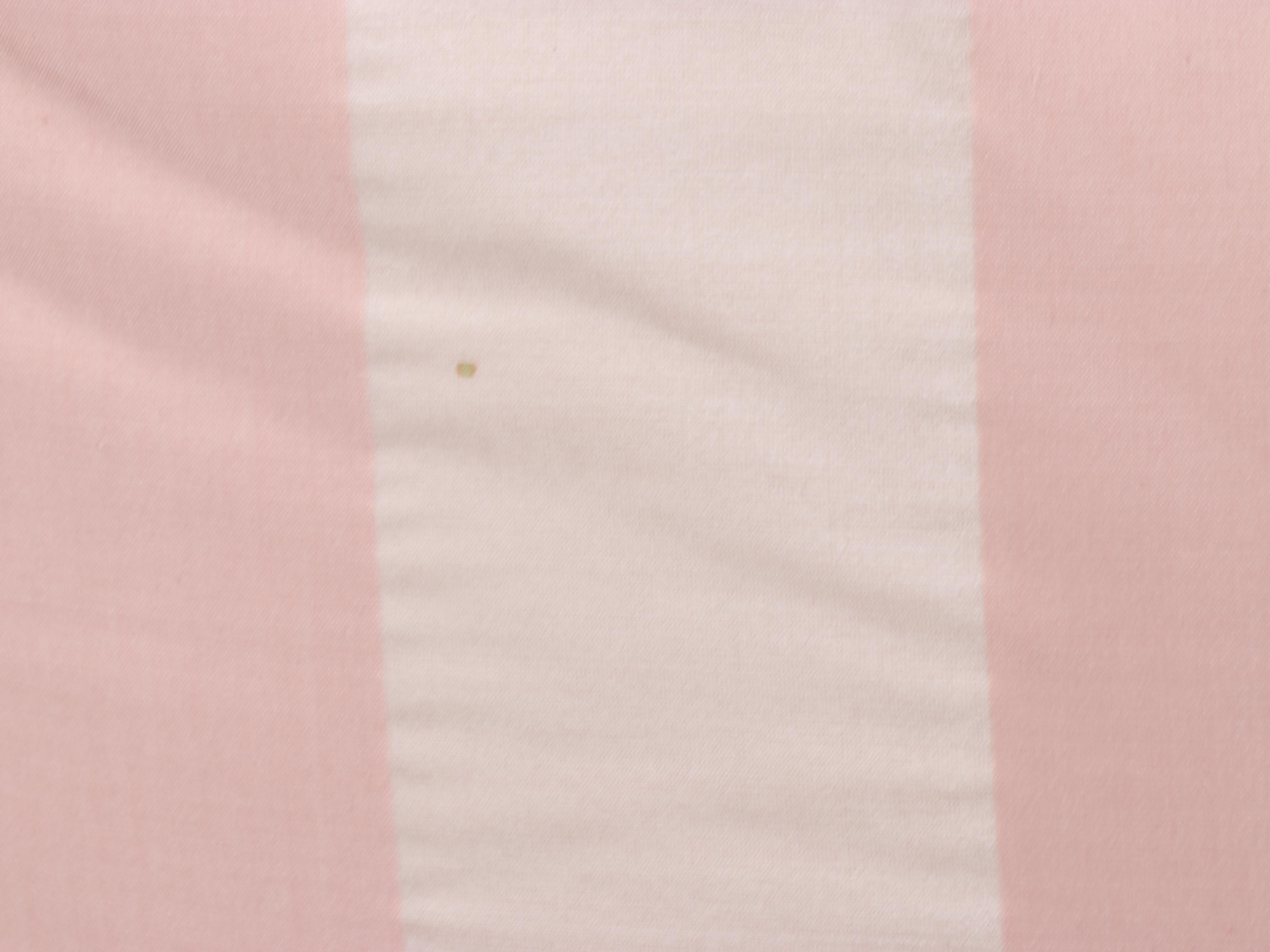 Pink Silk Drapes with Pink and White Stripe Silk Pillows