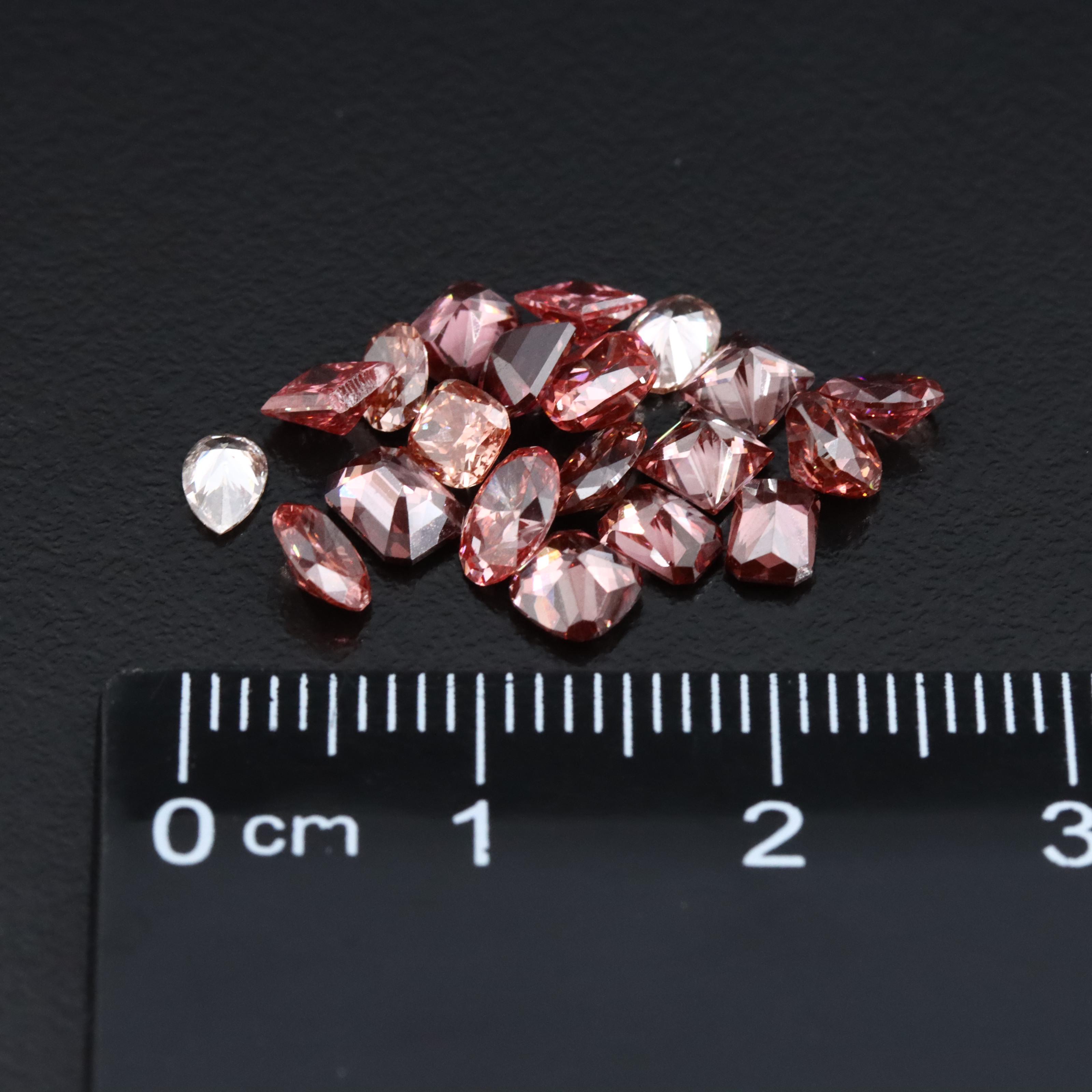 Loose 5.43 CTW Lab Grown Diamond Lot