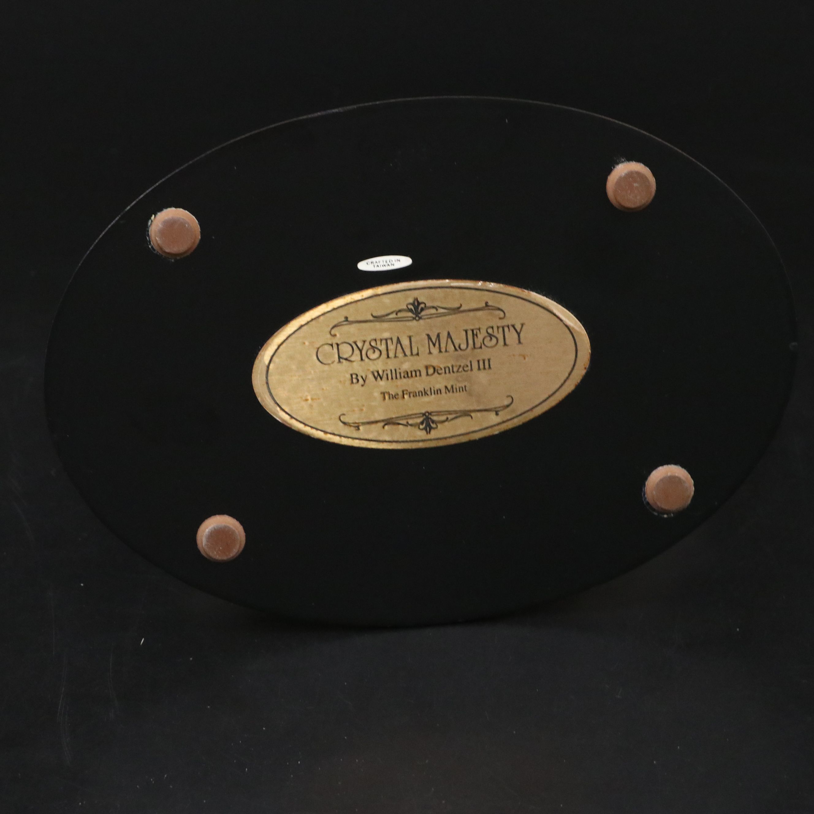 The Franklin Mint "Crystal Prancer" and Other Carousel Horse Figurines