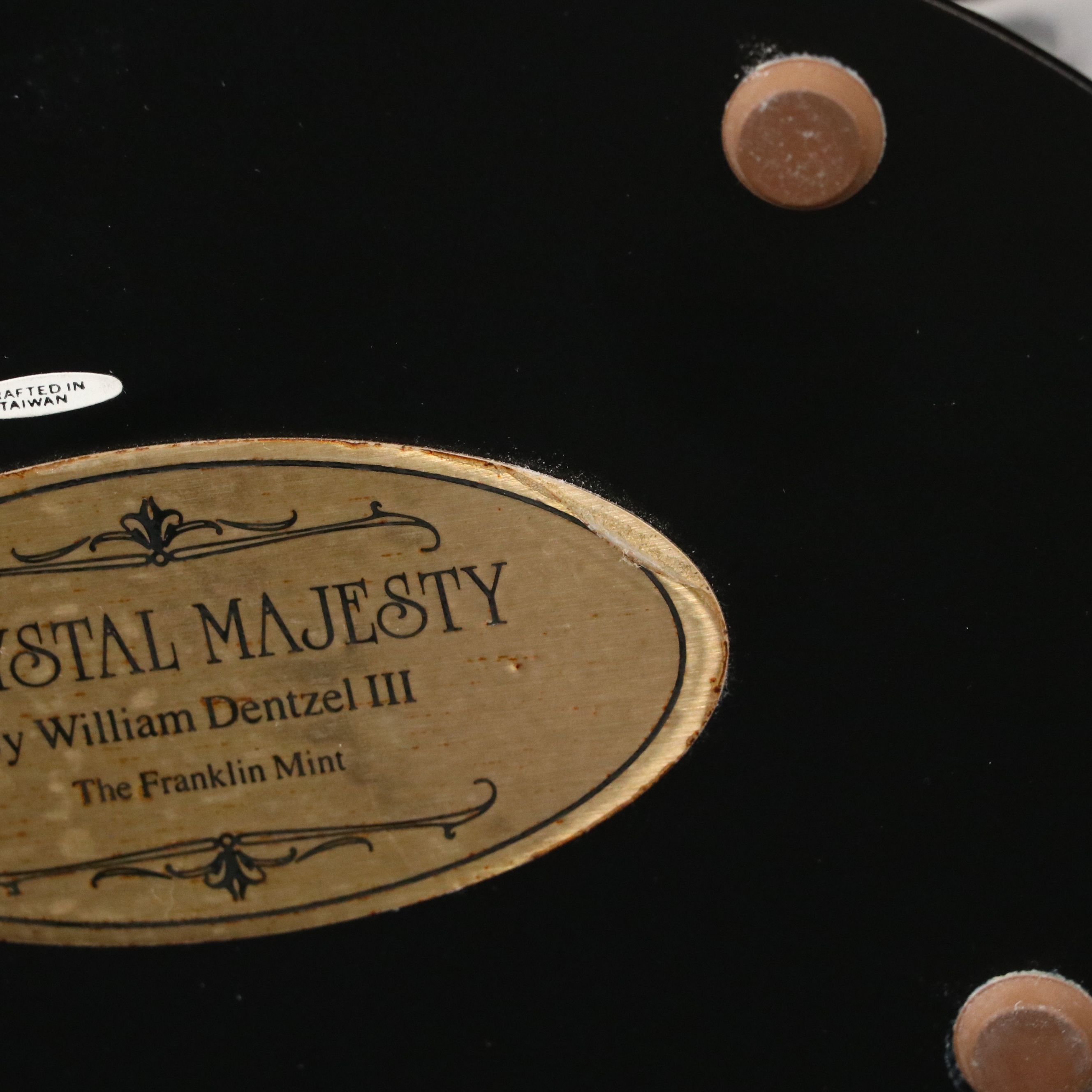 The Franklin Mint "Crystal Prancer" and Other Carousel Horse Figurines