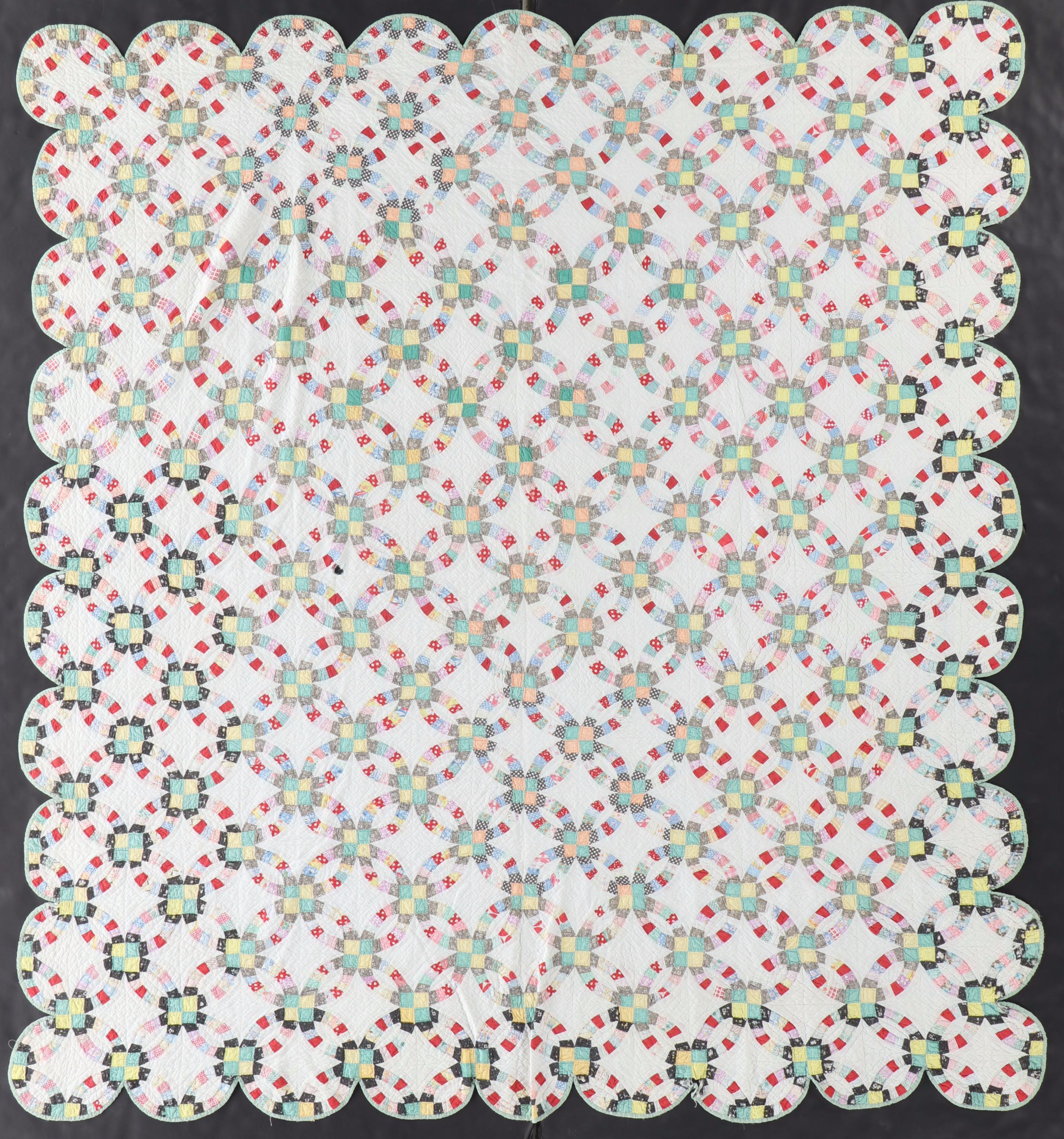 Double Wedding Ring and Patchwork Quilts