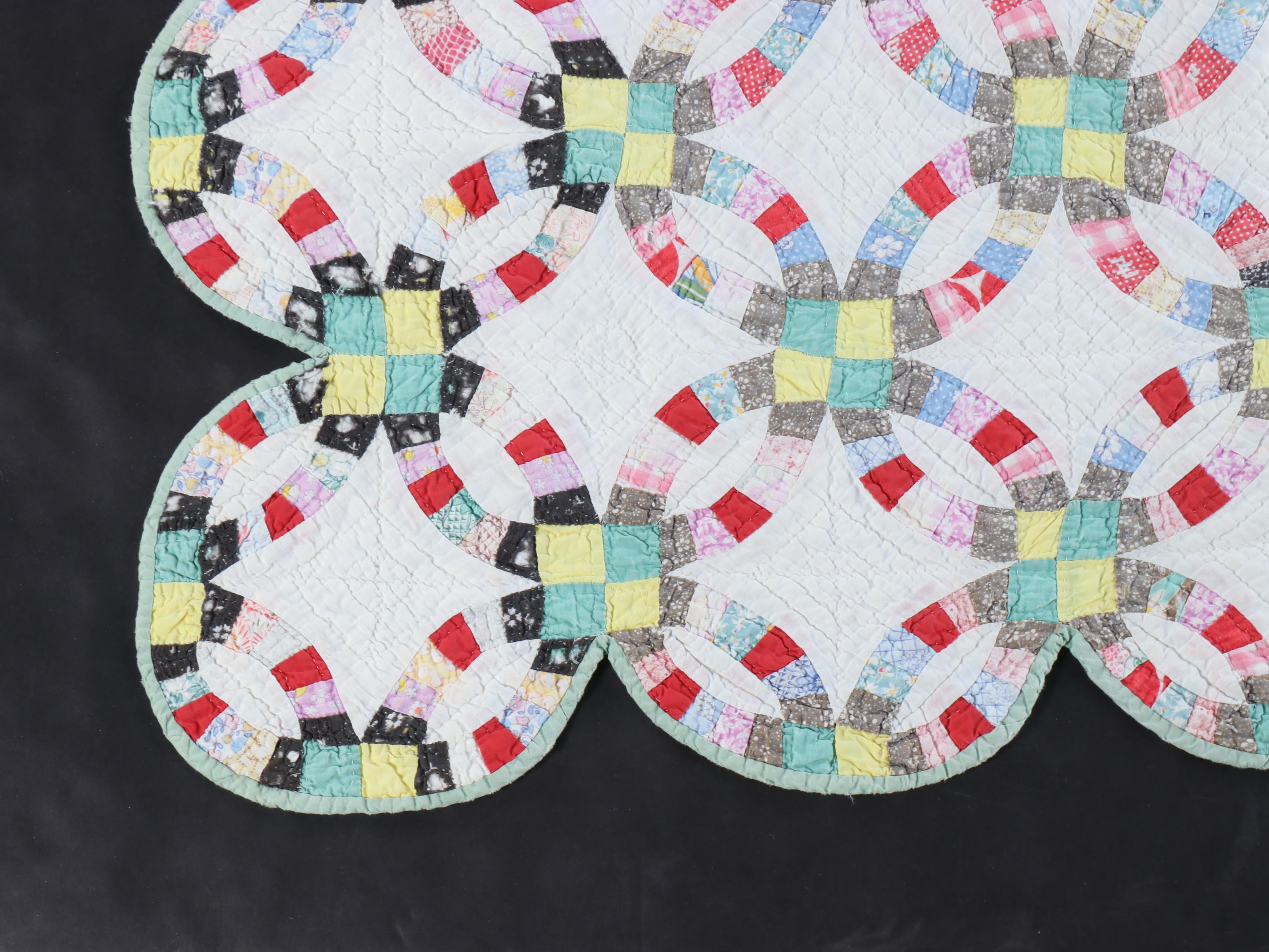 Double Wedding Ring and Patchwork Quilts