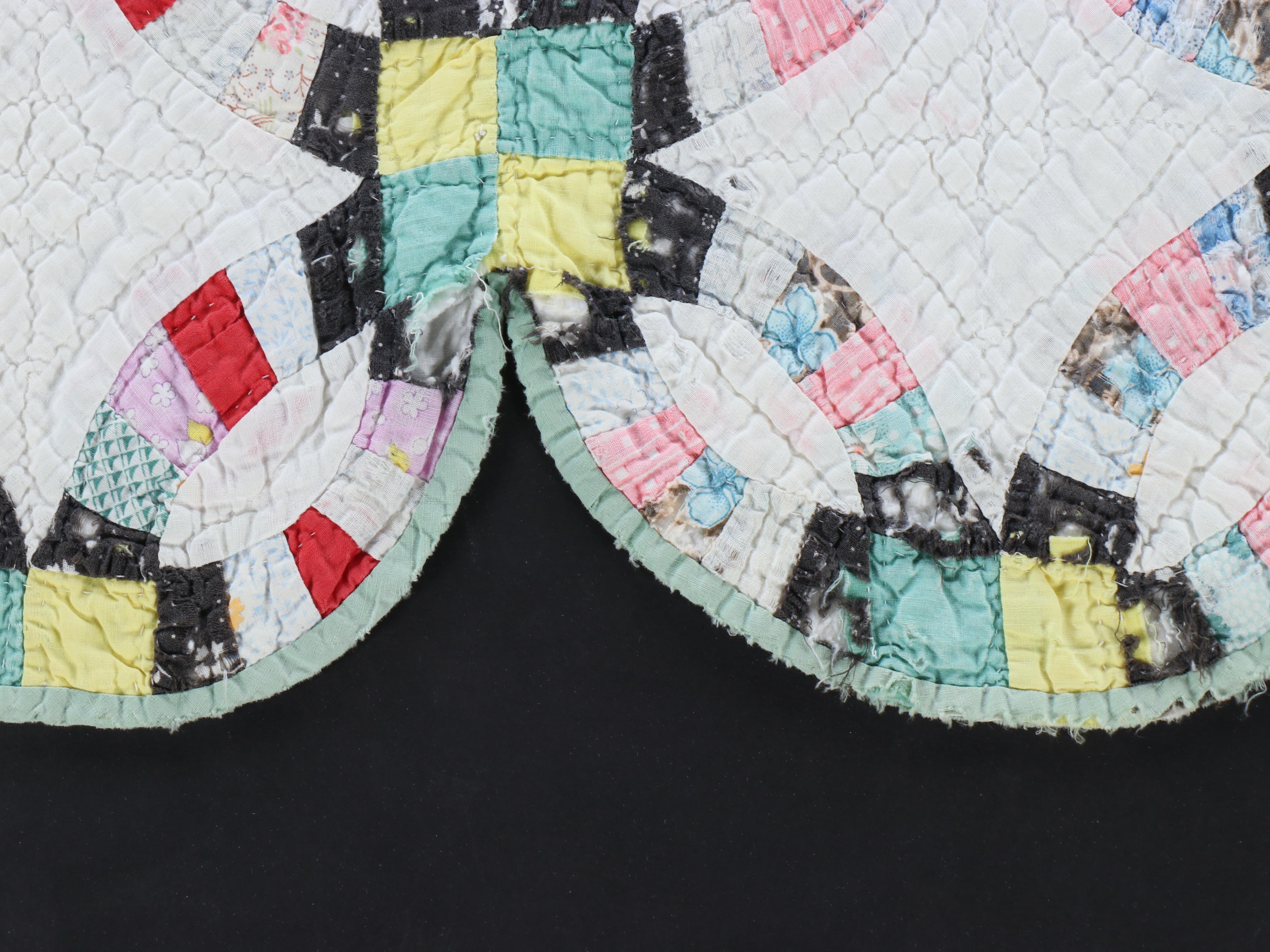Double Wedding Ring and Patchwork Quilts