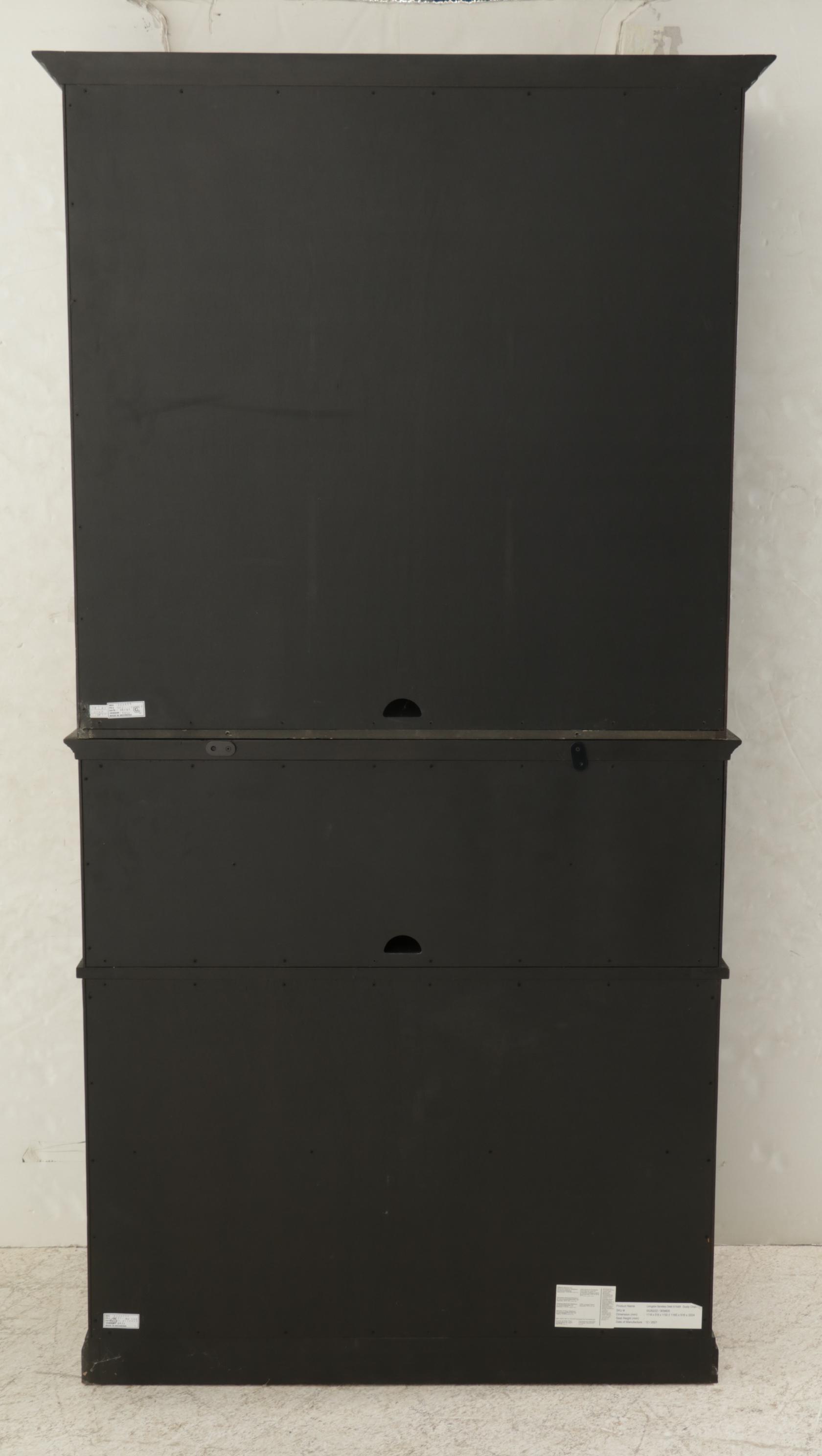 Pottery Barn "Livingston" Secretary Desk and Bookcase, 2021